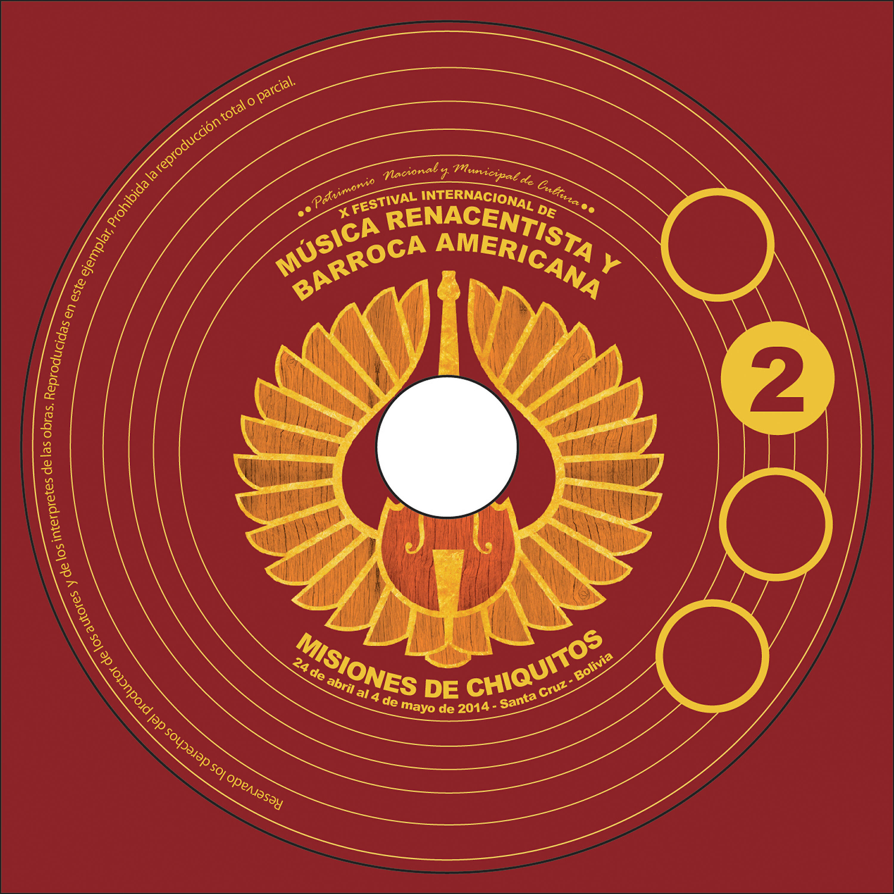 Релиз X Festival de Música Barroca "Misiones de Chiquitos" Vol. 2