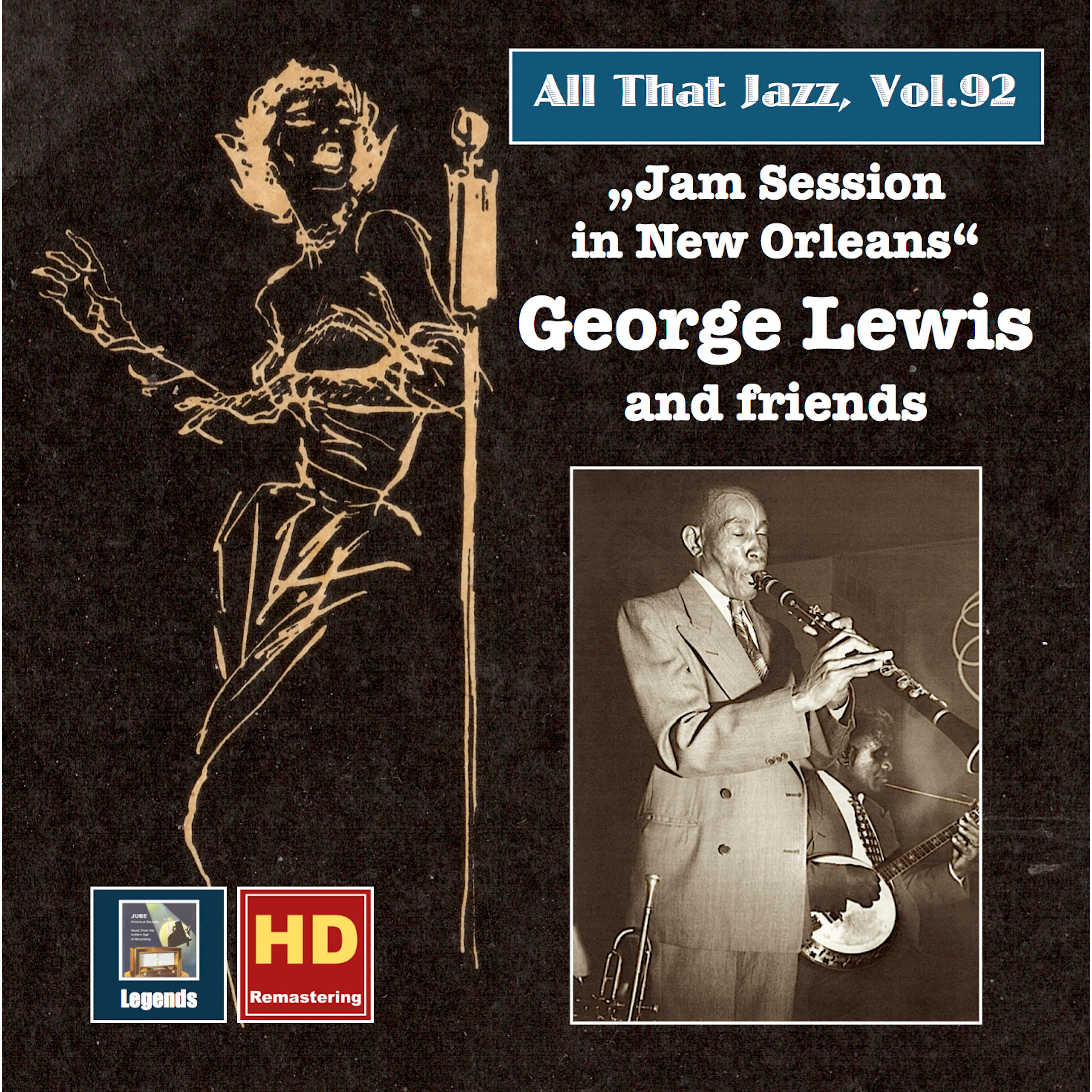 Релиз All That Jazz, Vol. 92: George Lewis & Friends — Jam Session in New Orleans