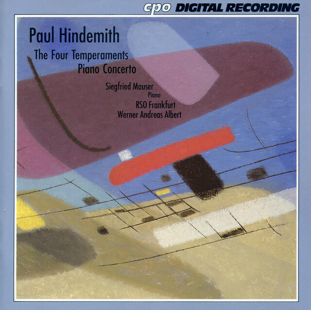 Релиз Hindemith: The 4 Temperaments - Piano Concerto