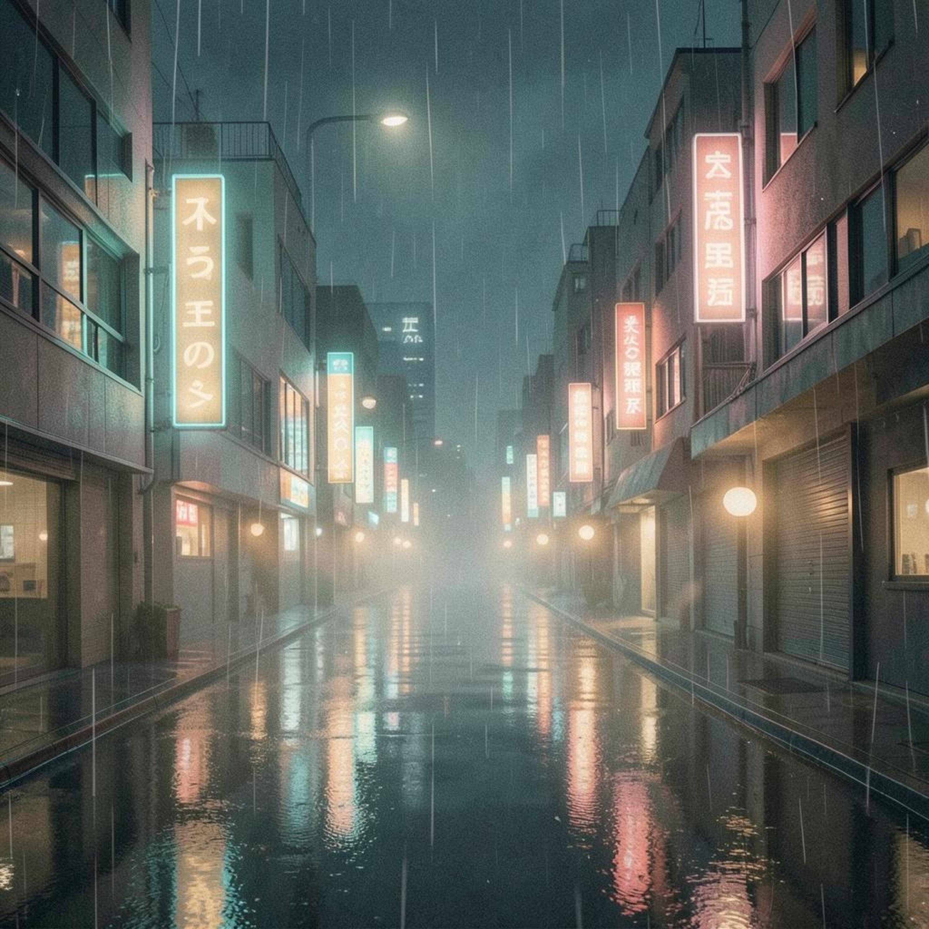 Релиз Tokyo Rain Beats for Work