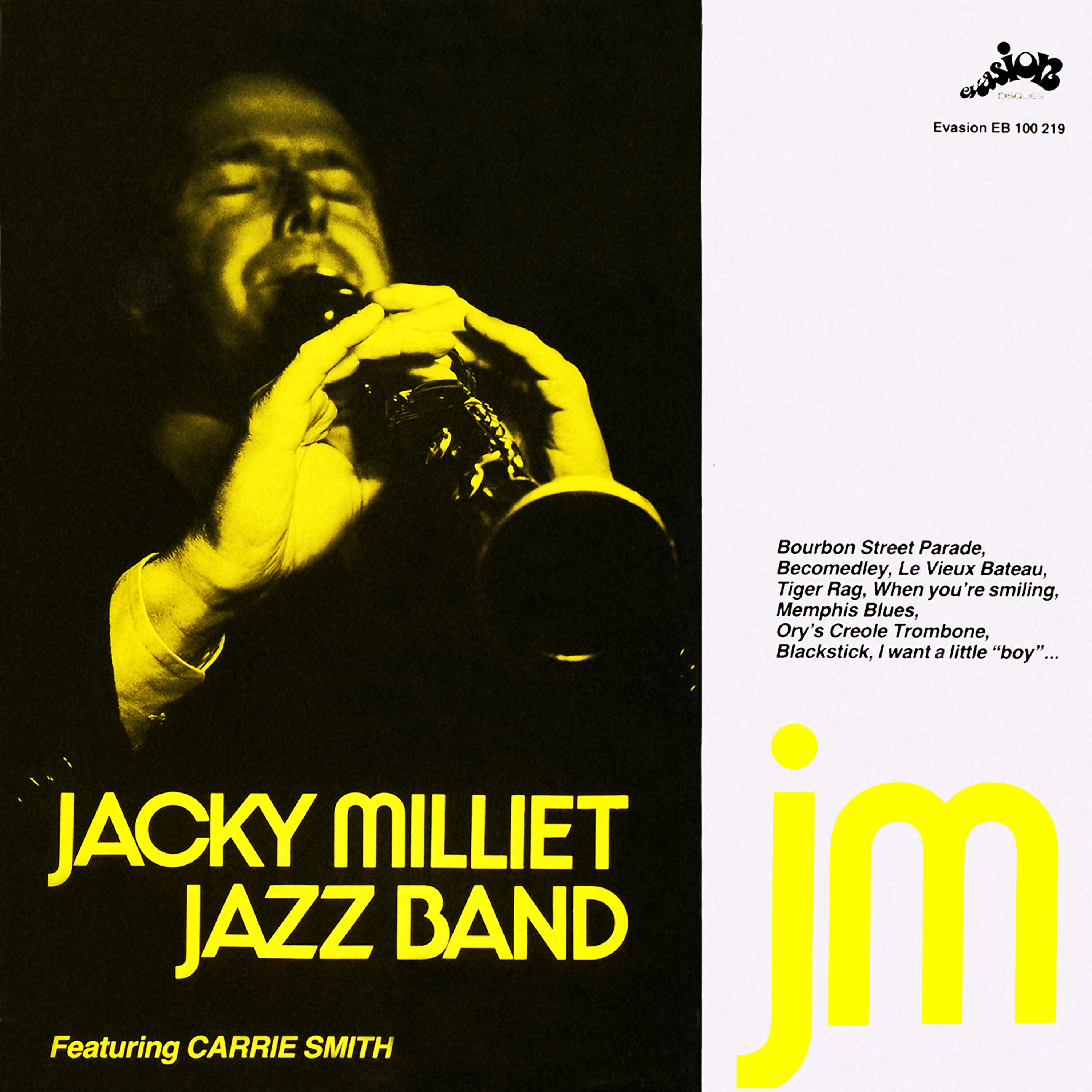 Релиз Jacky Millet Jazz Band Meet Carrie Smith (Evasion 1979)