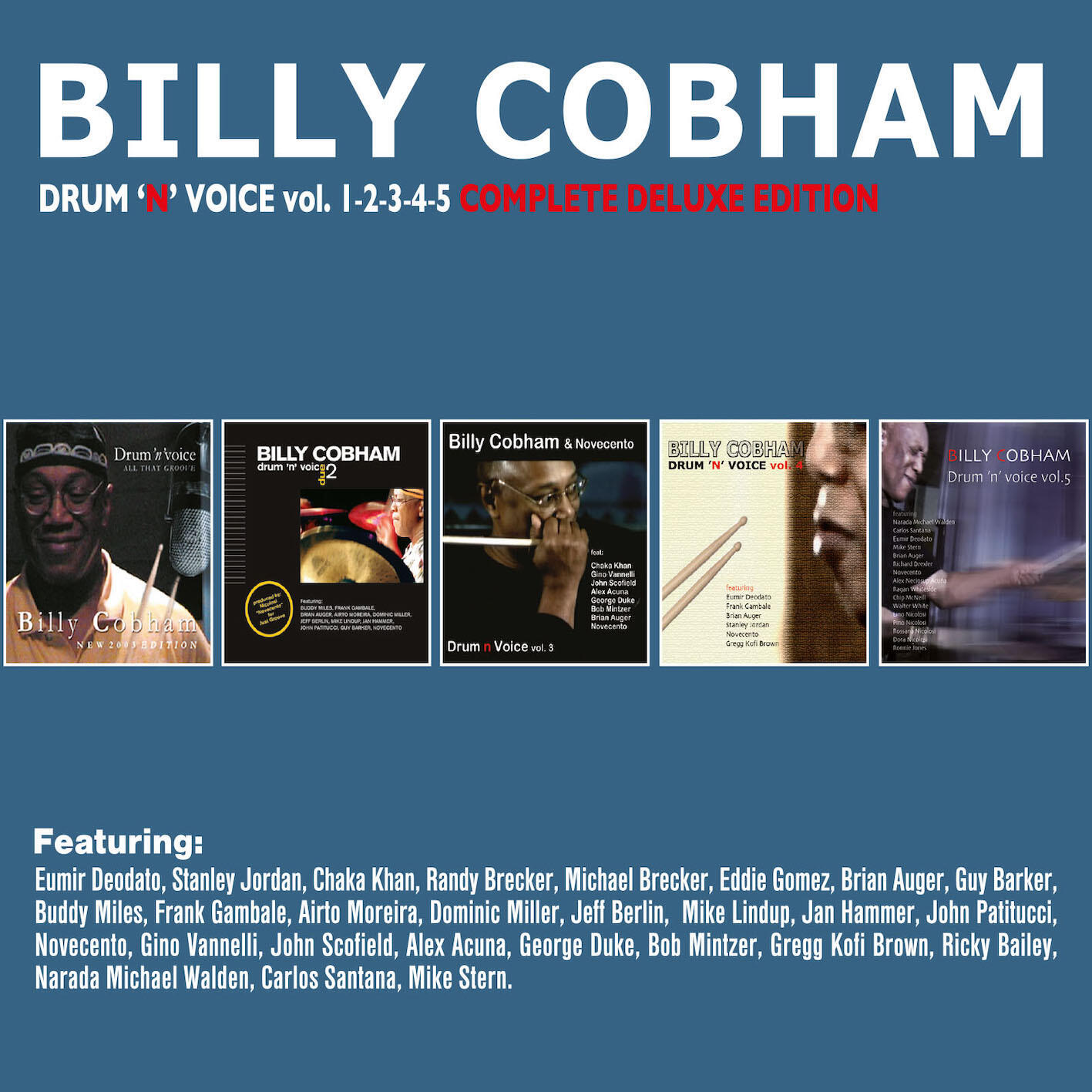 Постер альбома DRUM 'N VOICE VOL. 1,2,3,4,5.