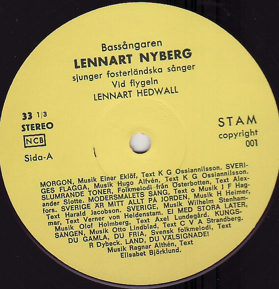 Lennart Hedwall