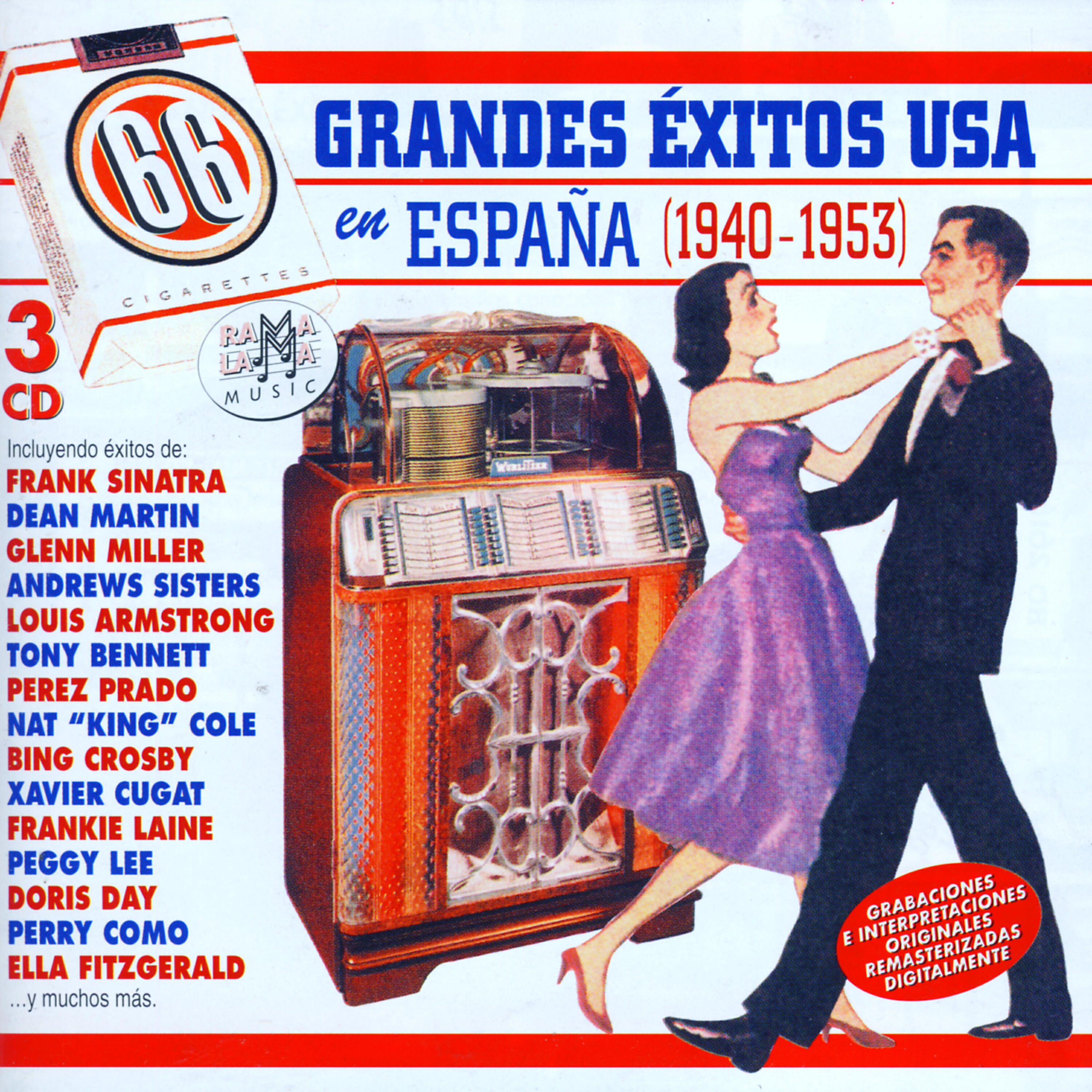 Релиз 66 Grandes Éxitos USA En España (1940-1953)