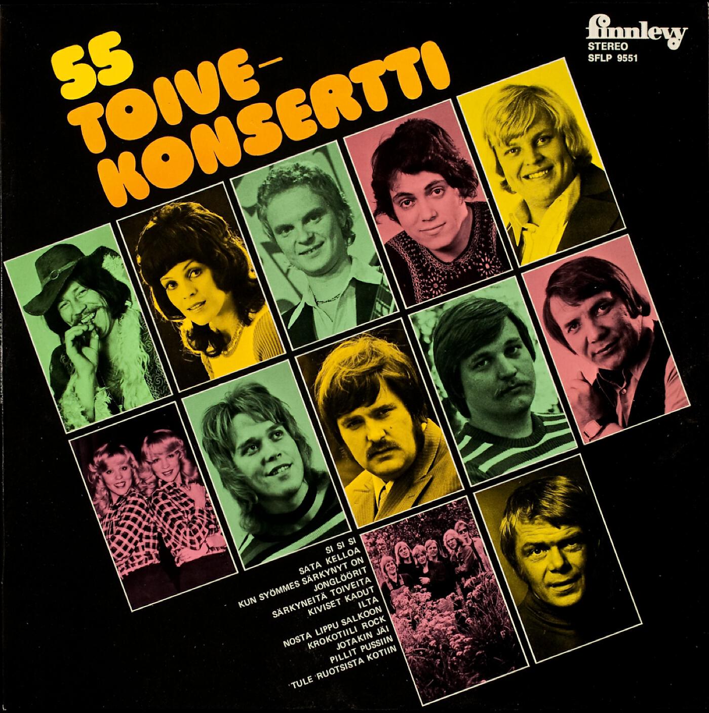 Релиз Toivekonsertti 55