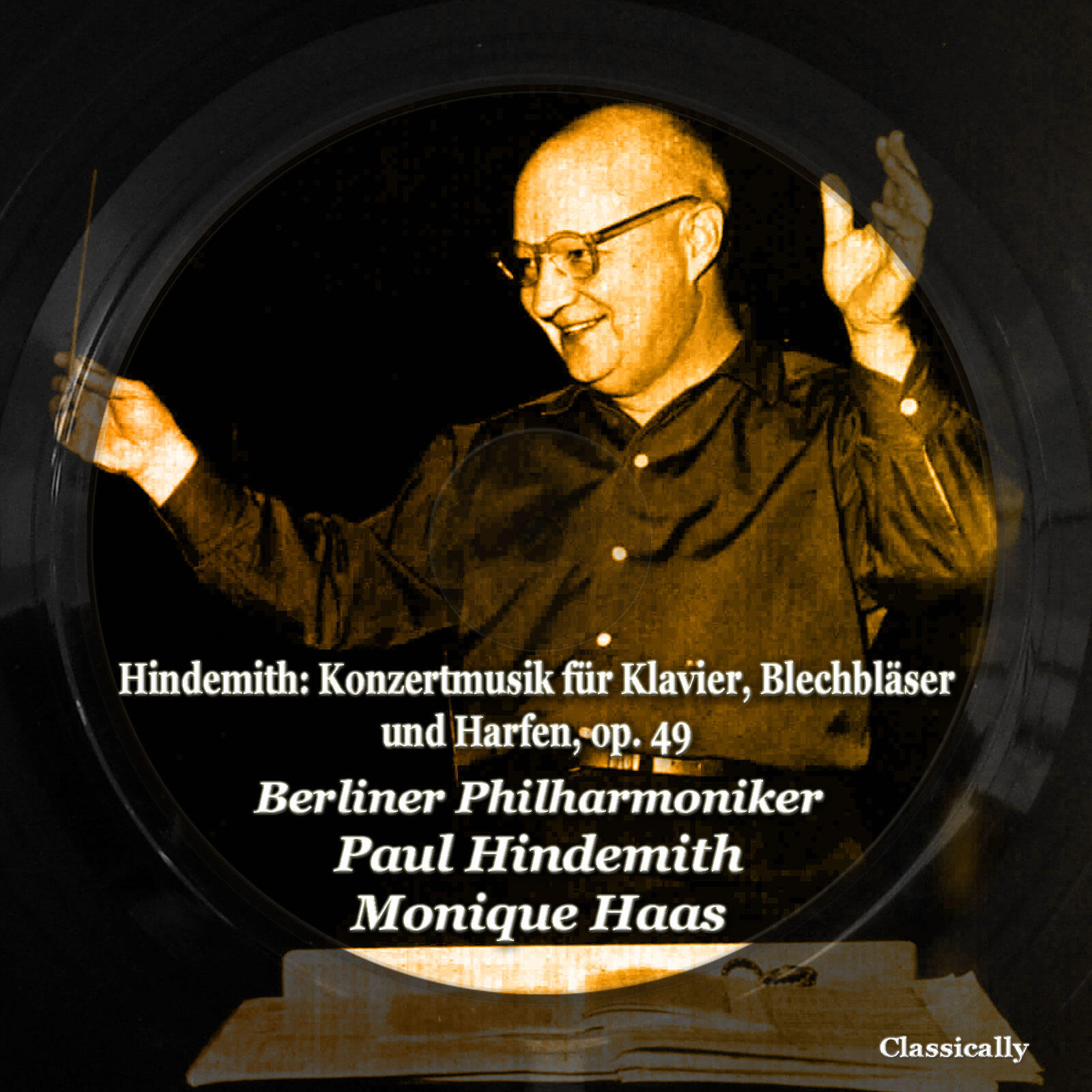 Релиз Hindemith: Konzertmusik Für Klavier, Blechbläser Und Harfen, Op. 49