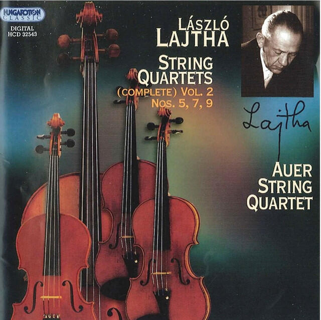 Релиз Lajtha, L.: String Quartets (Complete), Vol. 2 - Nos. 5, 7, 9