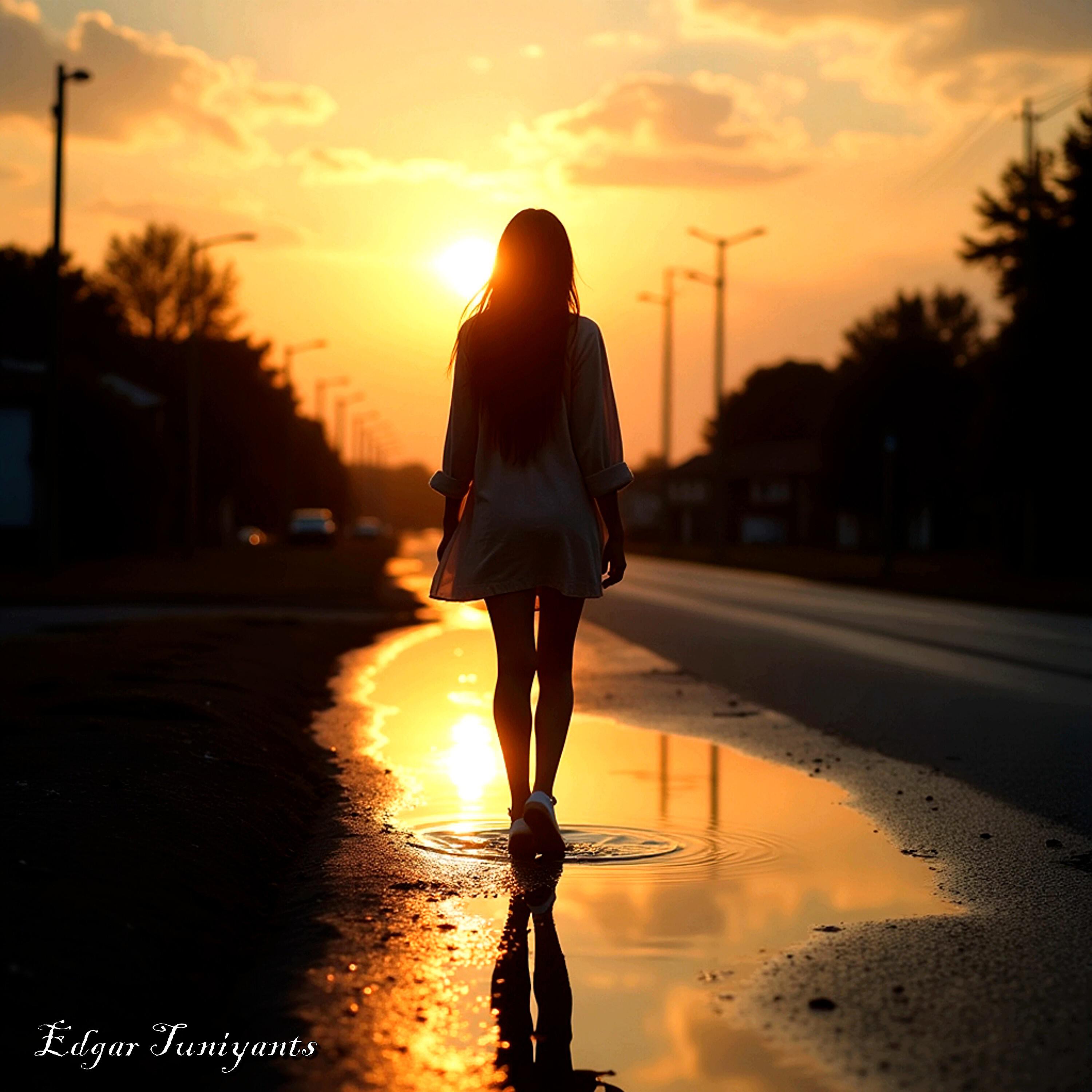 Релиз She left quietly.