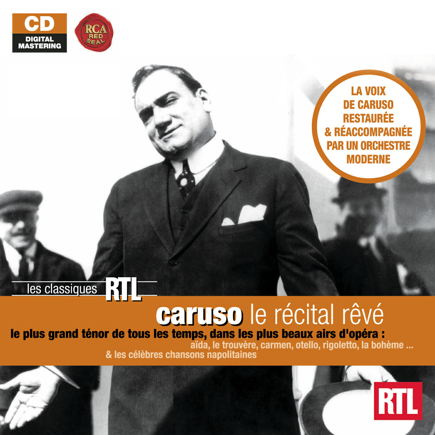 Постер альбома Caruso - Le récital rêvé