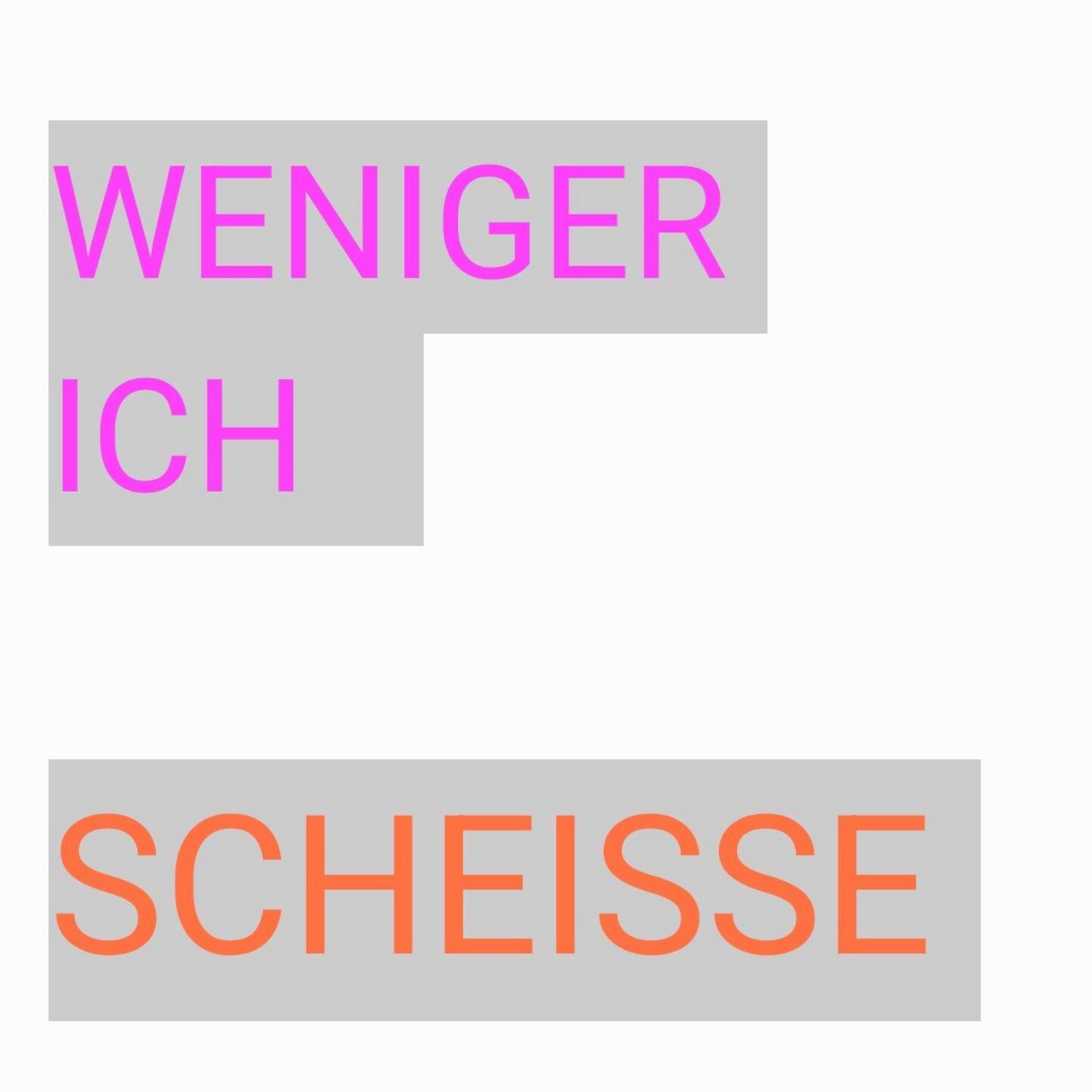 Релиз SCHEISSE