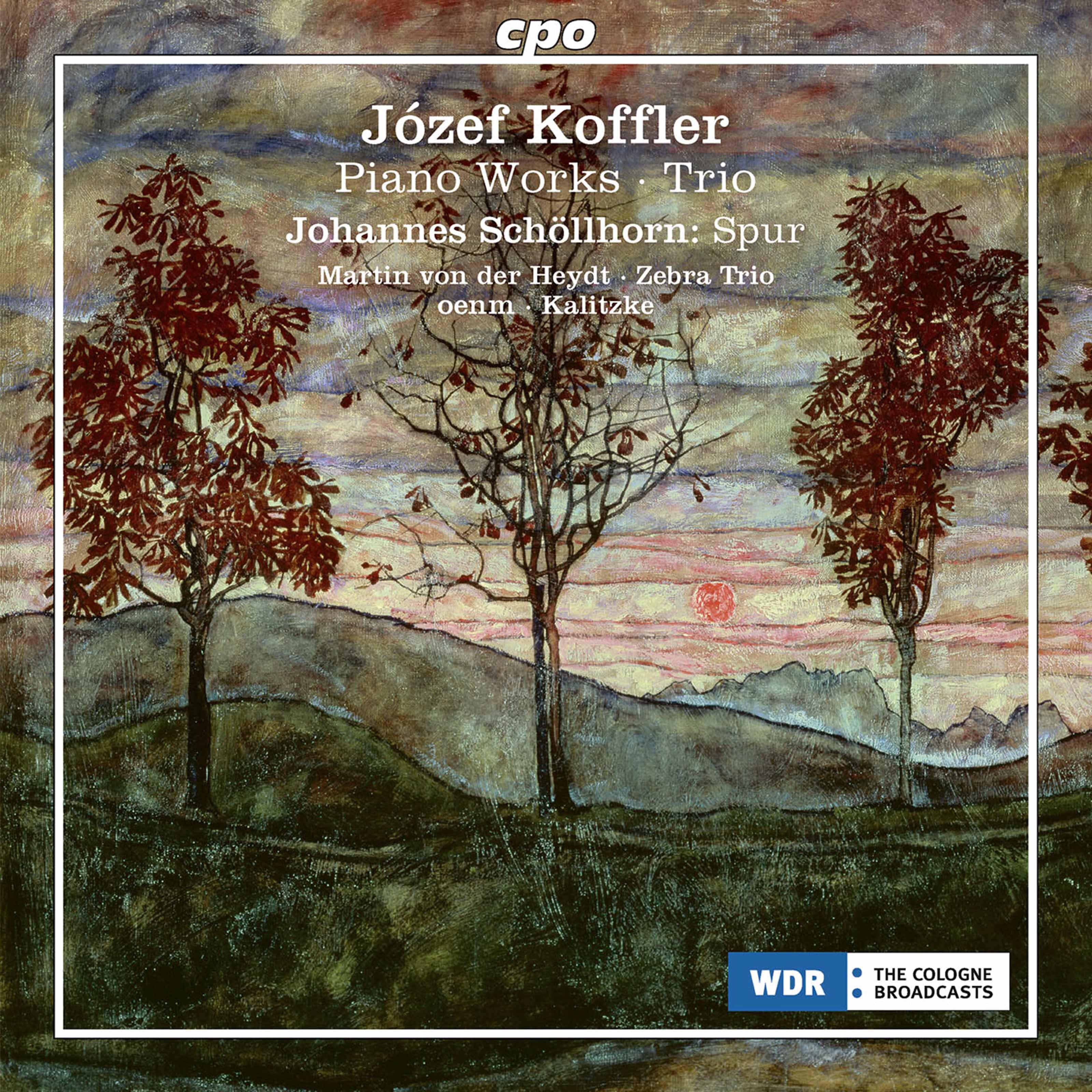 Релиз Koffler: Piano Works & String Trio, Op. 10 - Schöllhorn: Spur