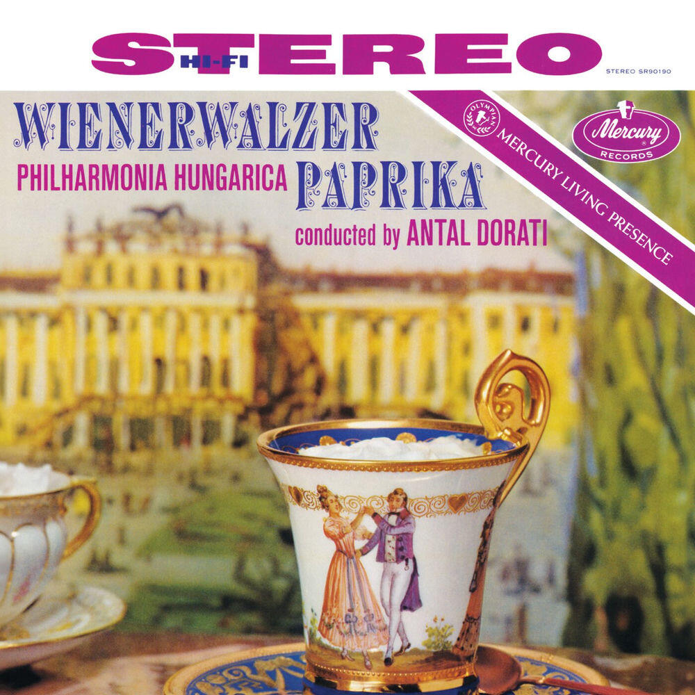 Релиз Wienerwaltzer Paprika (Antal Doráti – Philharmonia Hungarica – The Mercury Masters Vol. 3)