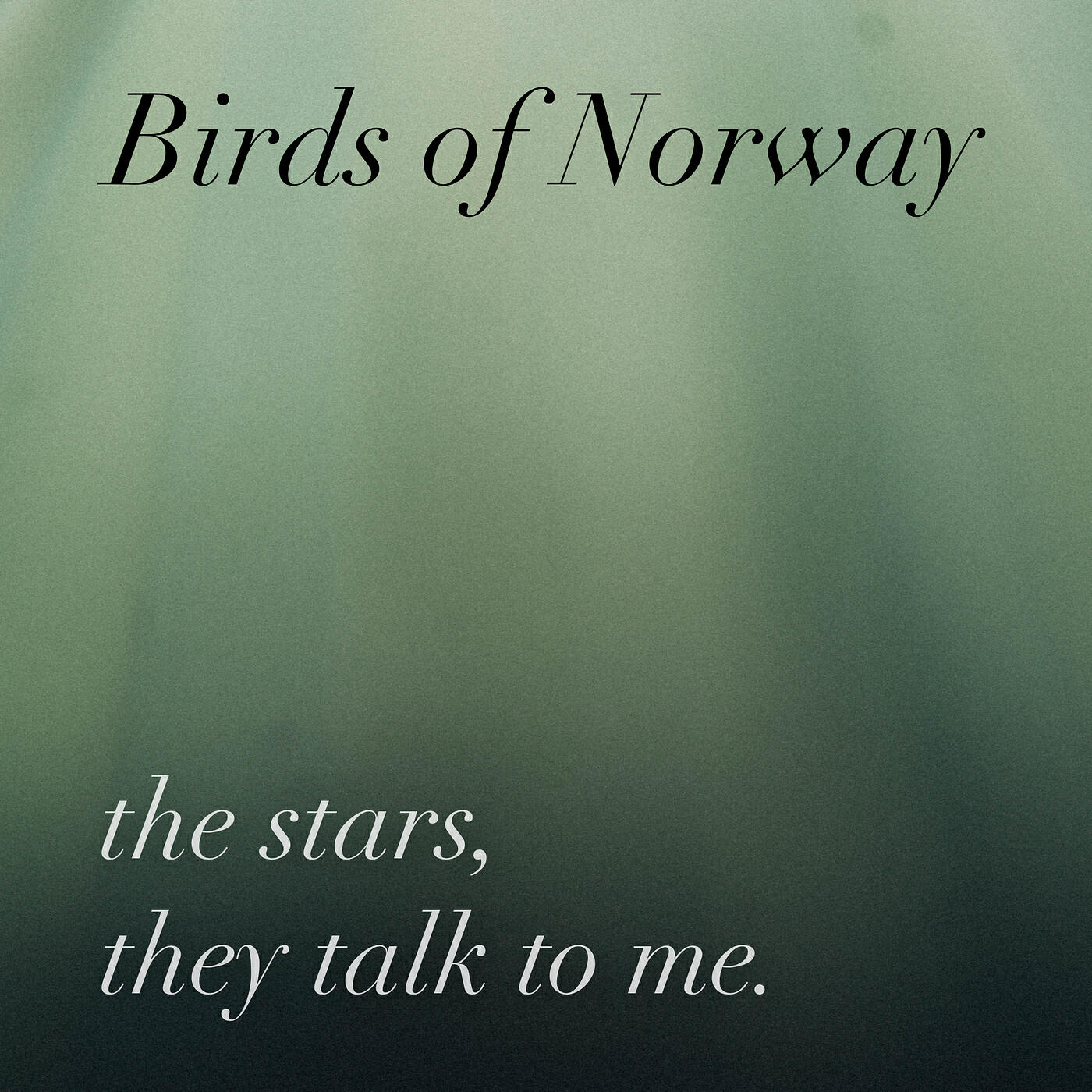 Релиз The stars, they talk to me