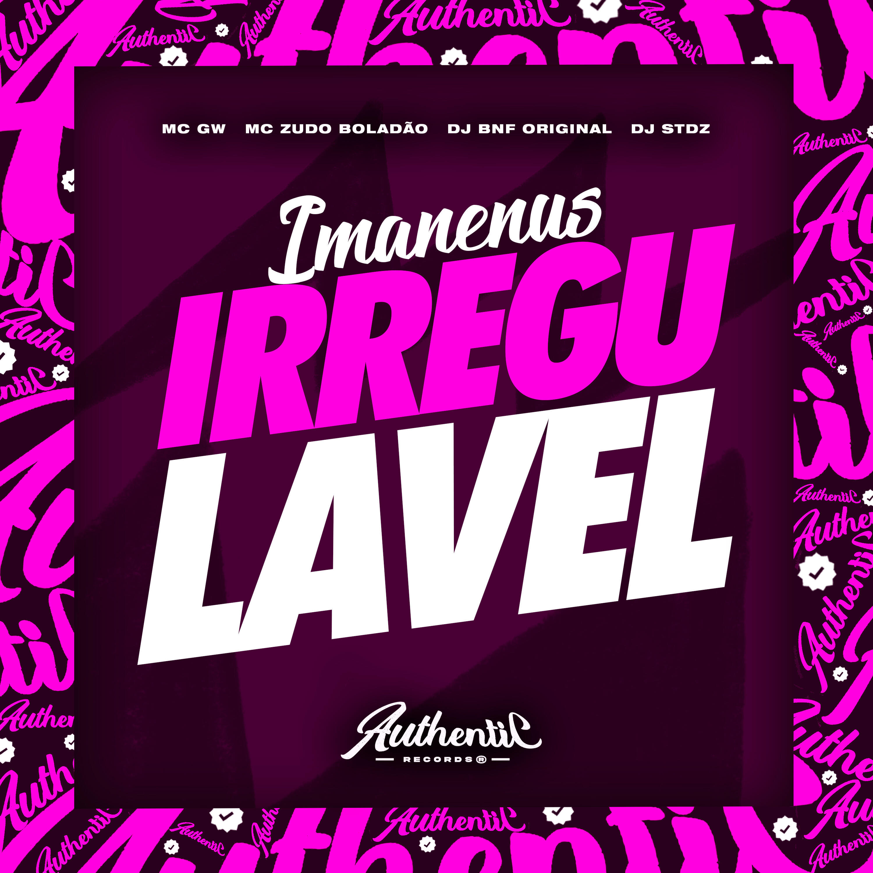 Скачать песню DJ BNF ORIGINAL, DJ STDZ, MC Zudo Boladão, Mc GW - Imagenus Irregulavel бесплатно в MP3 для Android и iOS