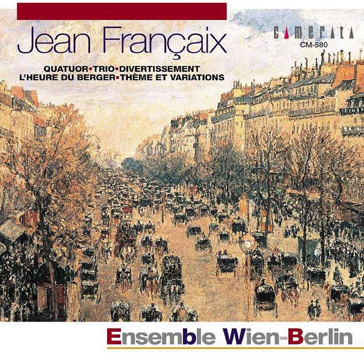 Релиз Jean Francaix: Quatuor - Trio & Divertissement