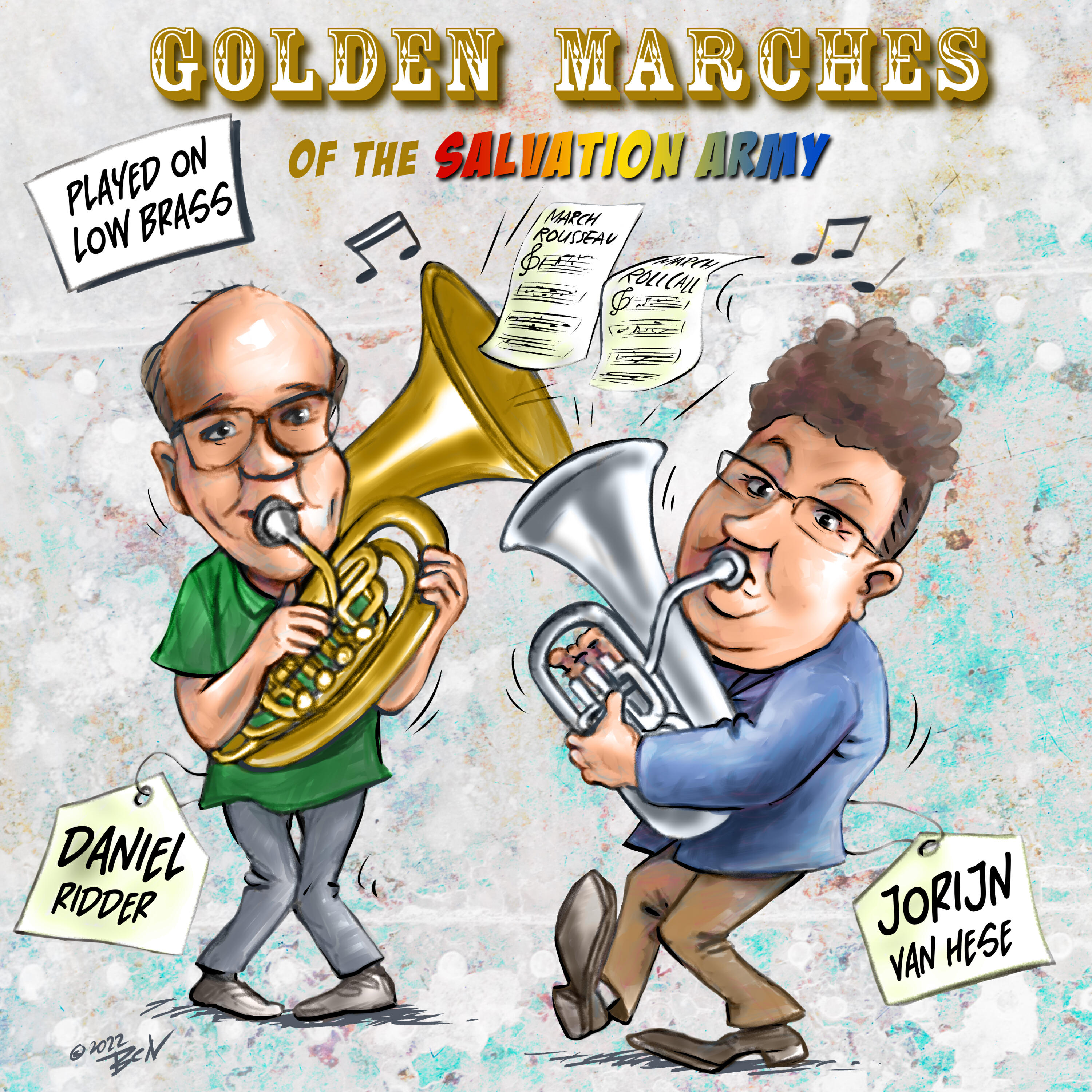 Релиз Golden Marches of the Salvation Army, Played on Low Brass (Baritone Horn, Euphonium & Tuba Multi-Tracks)