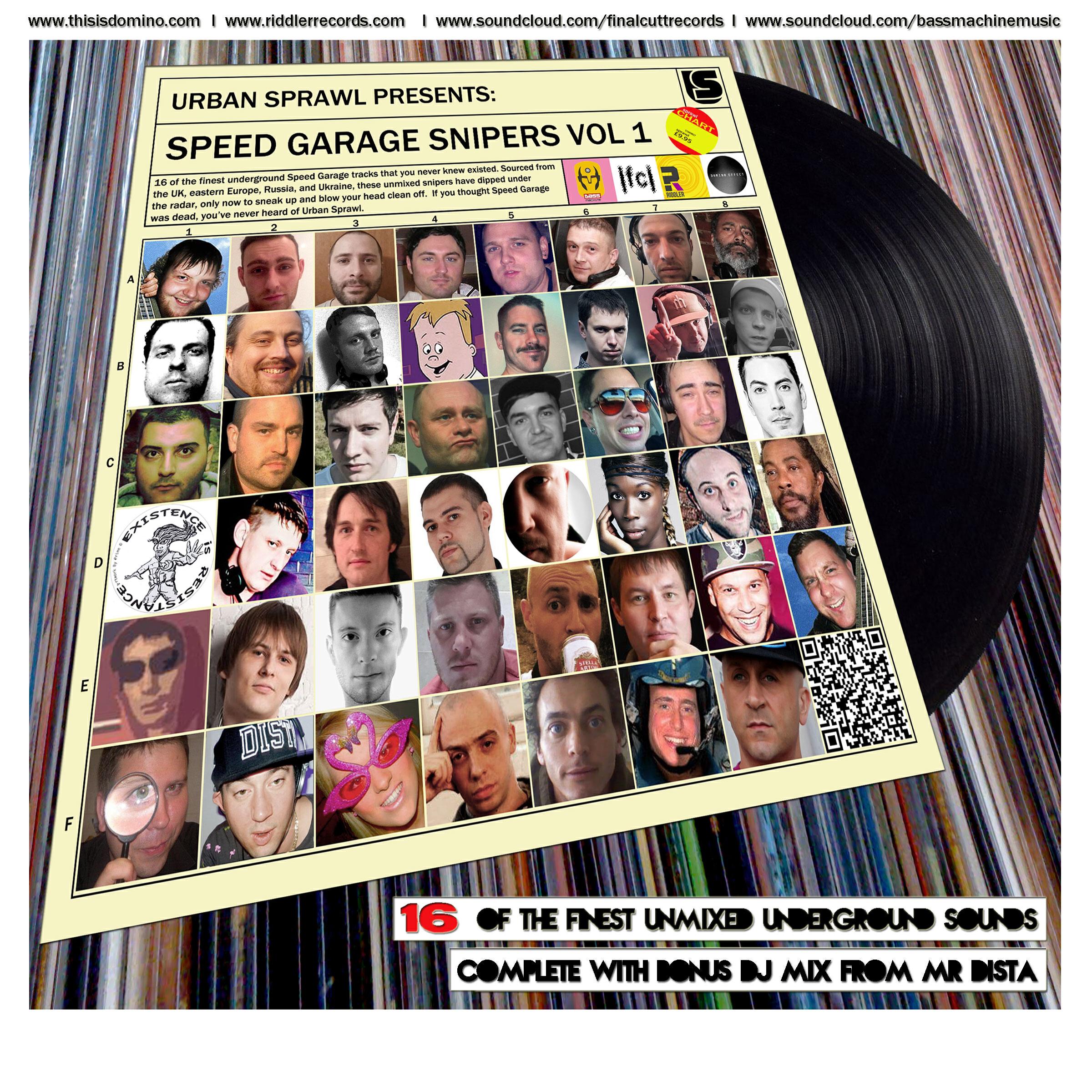 Релиз Urban Sprawl Presents - Speed Garage Snipers Vol 1
