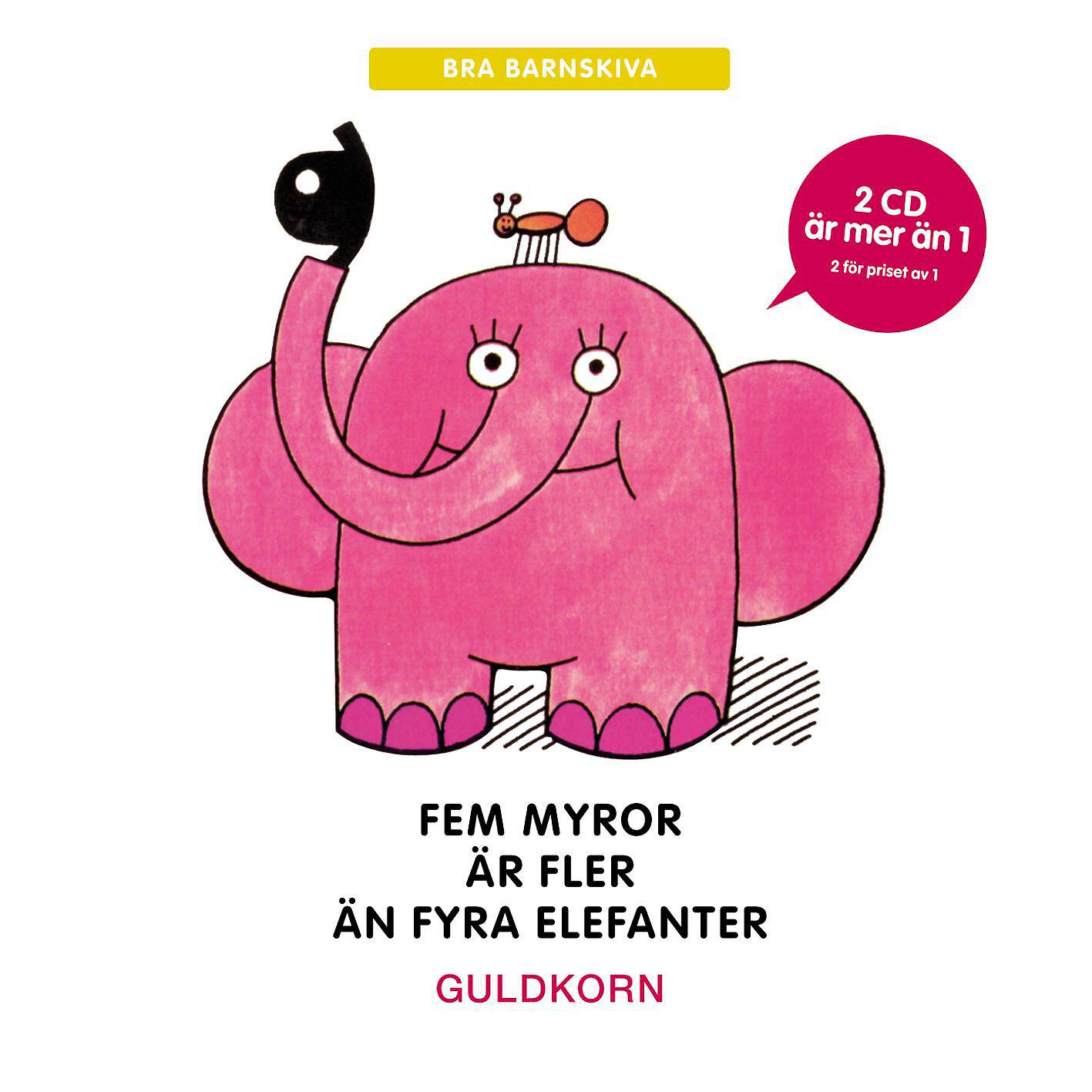 Релиз Fem myror är fler än fyra elefanter - Guldkorn