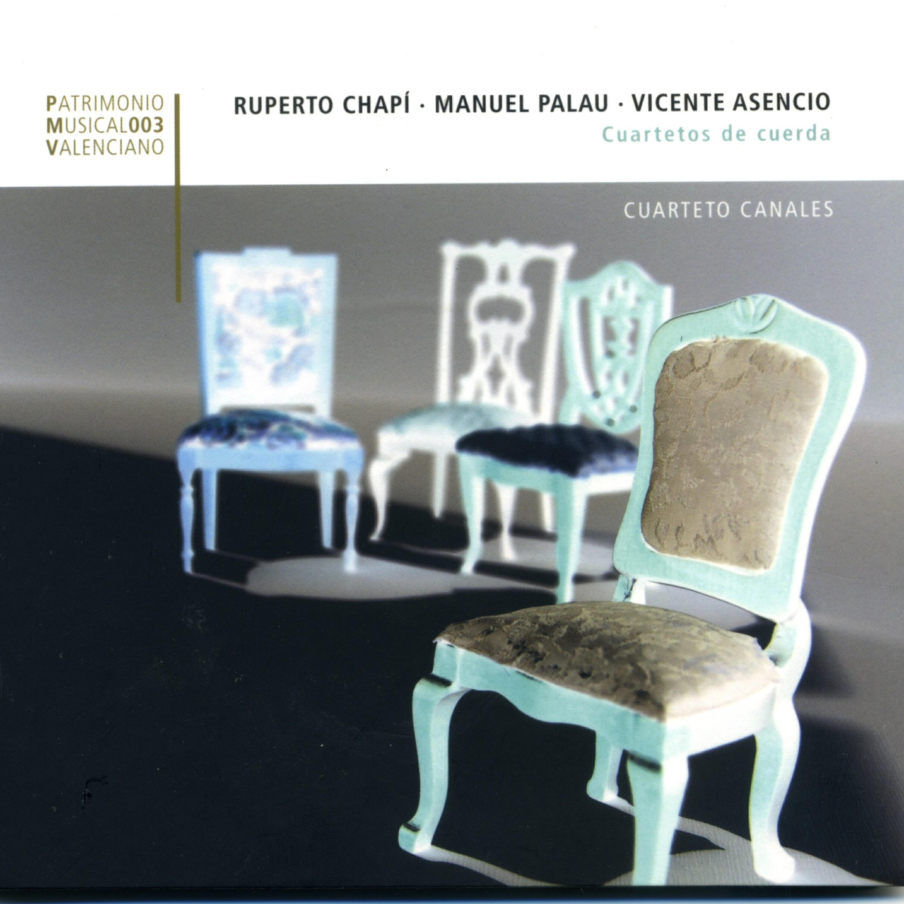 Релиз Chapi, Palau, Asencio, String Quartets