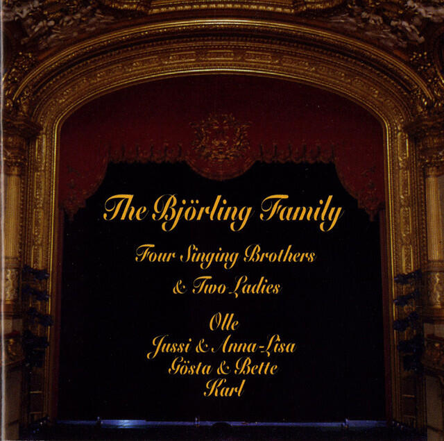Релиз The Björling Family: Four Singing Bothers & Two Ladies (1920-1971)