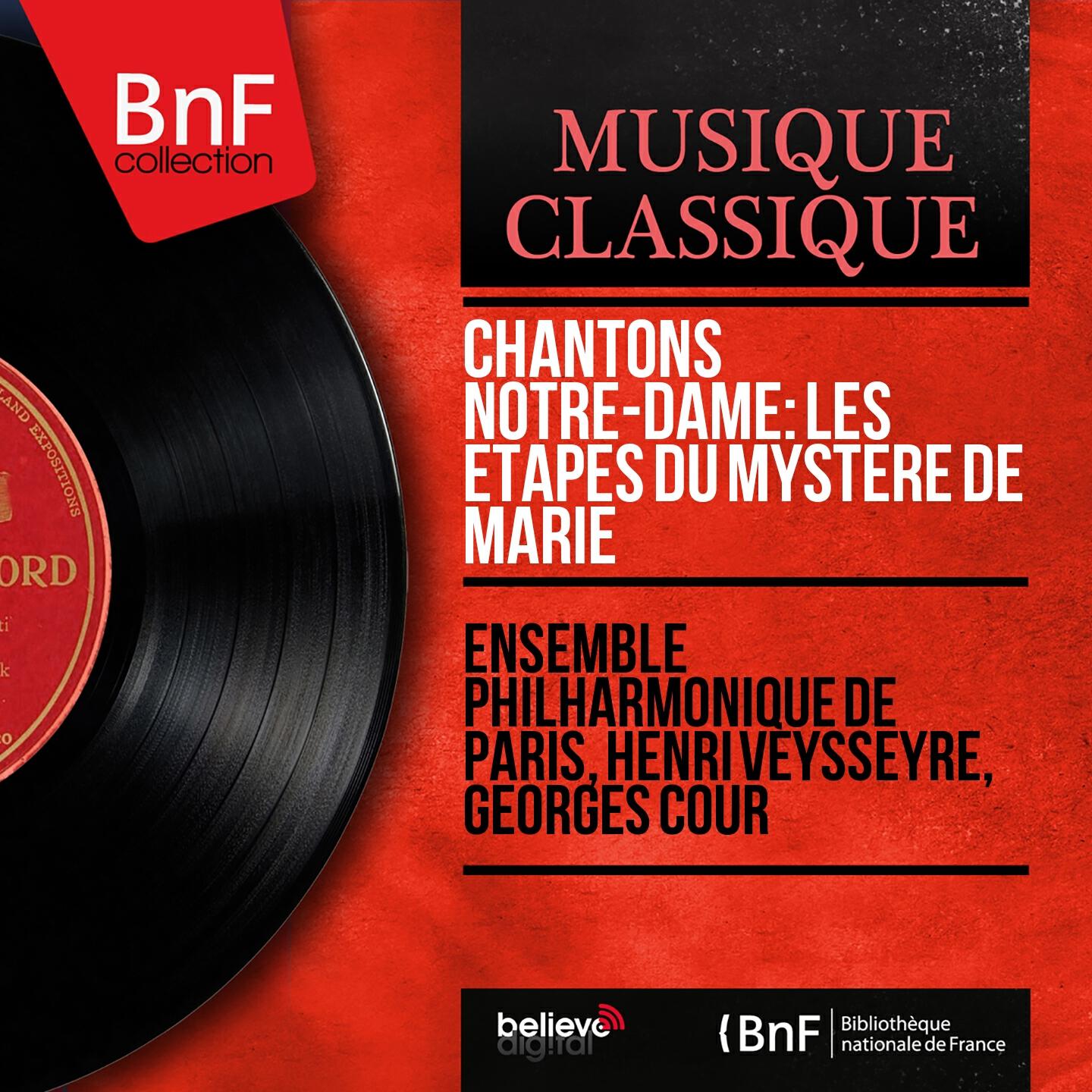 Релиз Chantons Notre-Dame: Les étapes du mystère de Marie (Mono Version)
