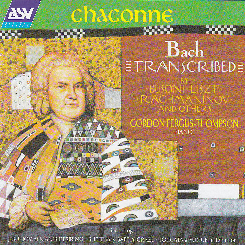 Релиз Chaconne - Bach Transcribed by Busoni, Liszt, Rachmaninov and Others