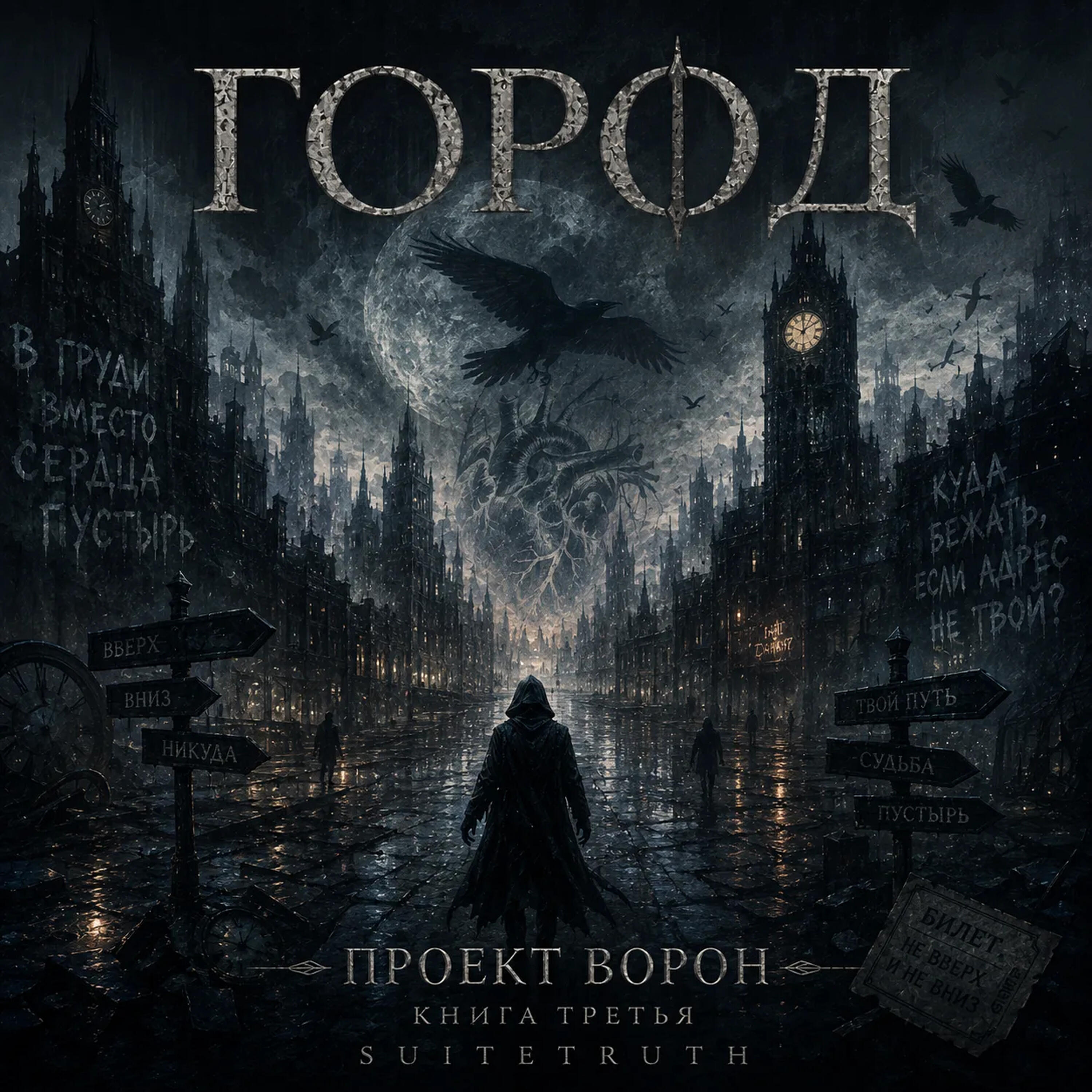 Релиз Город. Проект ворон. Книга третья