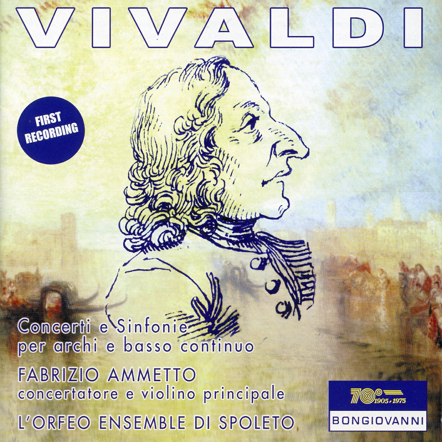 Релиз Vivaldi: Concerti e sinfonie per archi e basso continuo