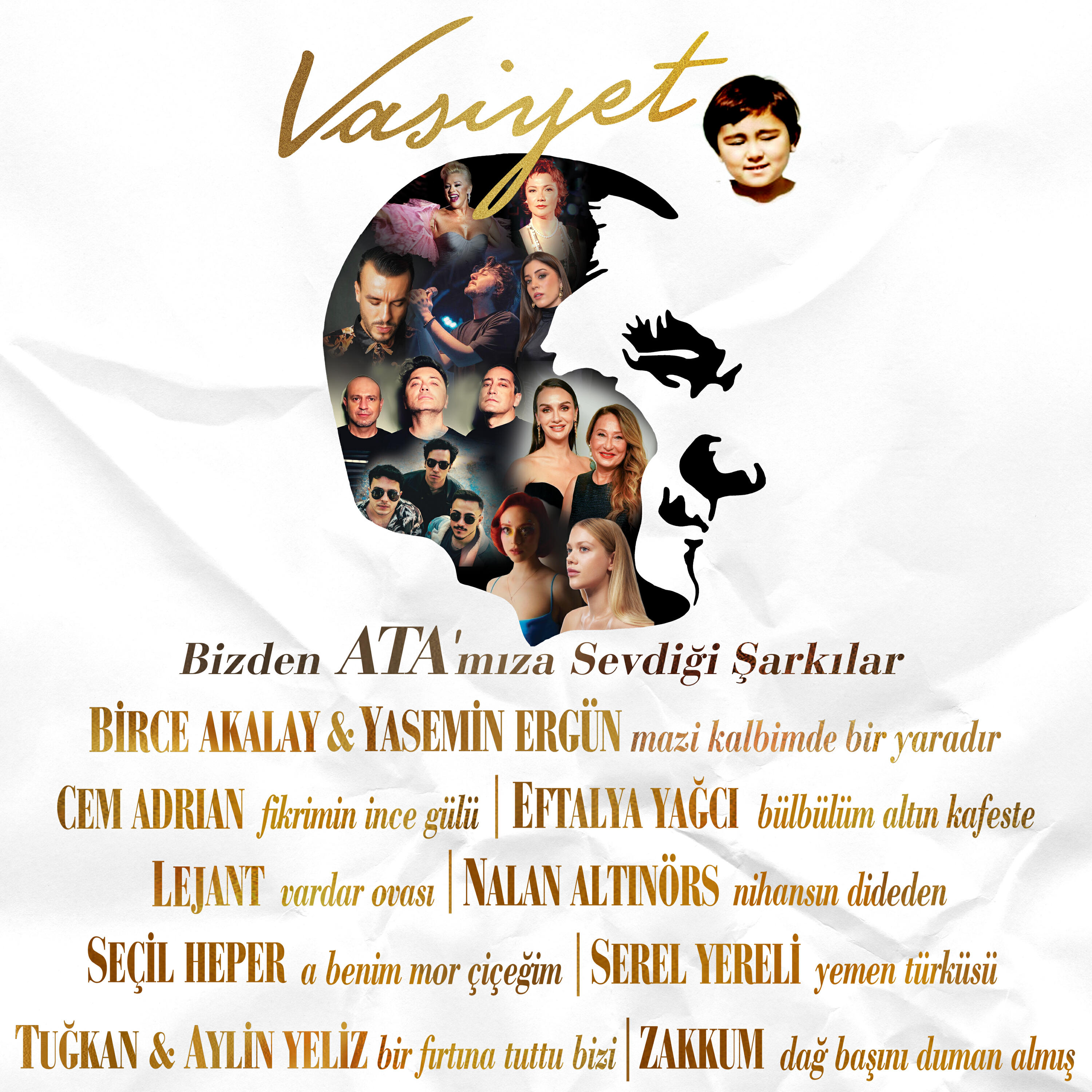 Релиз Vasiyet (Bizden Ata'mıza Sevdiği Şarkılar)