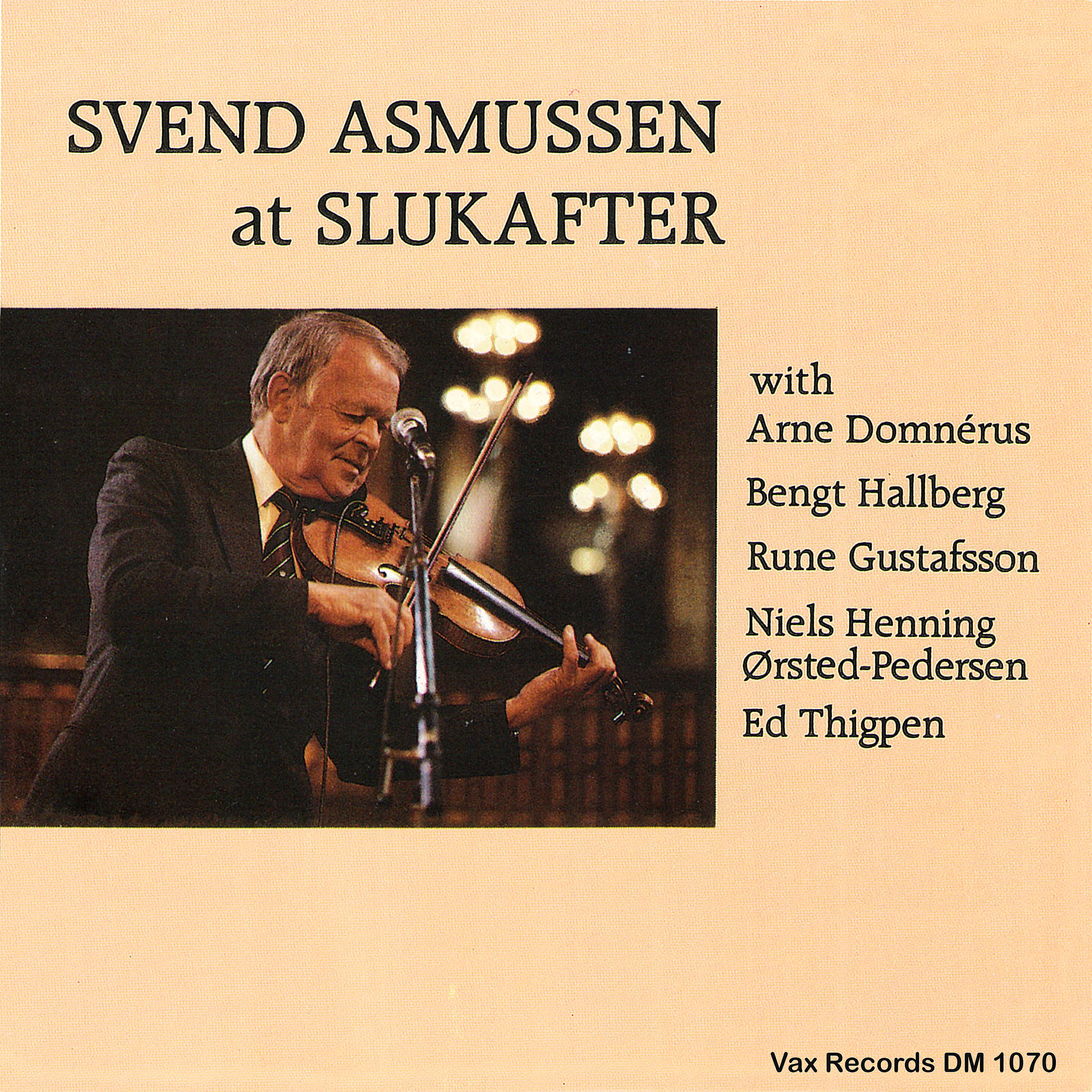 Релиз Svend Asmussen at Slukafter
