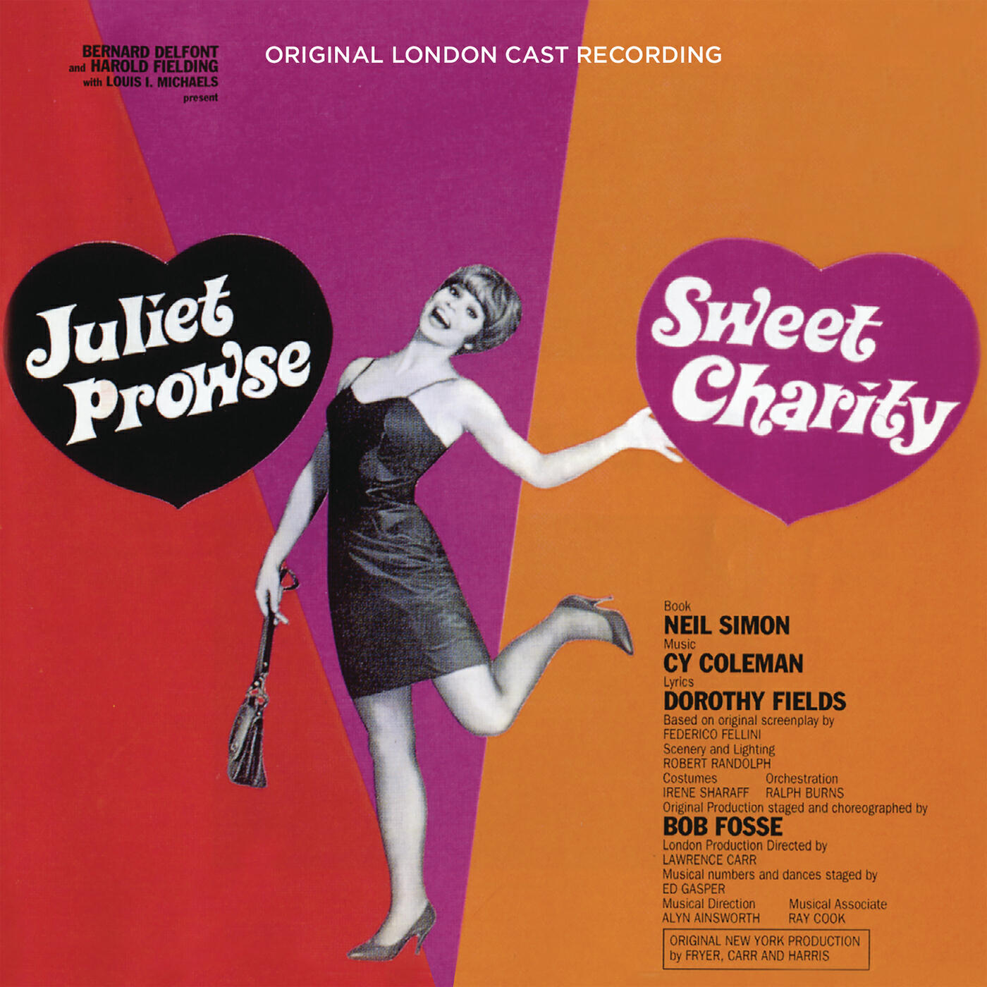 Постер альбома Sweet Charity (Original London Cast Recording)
