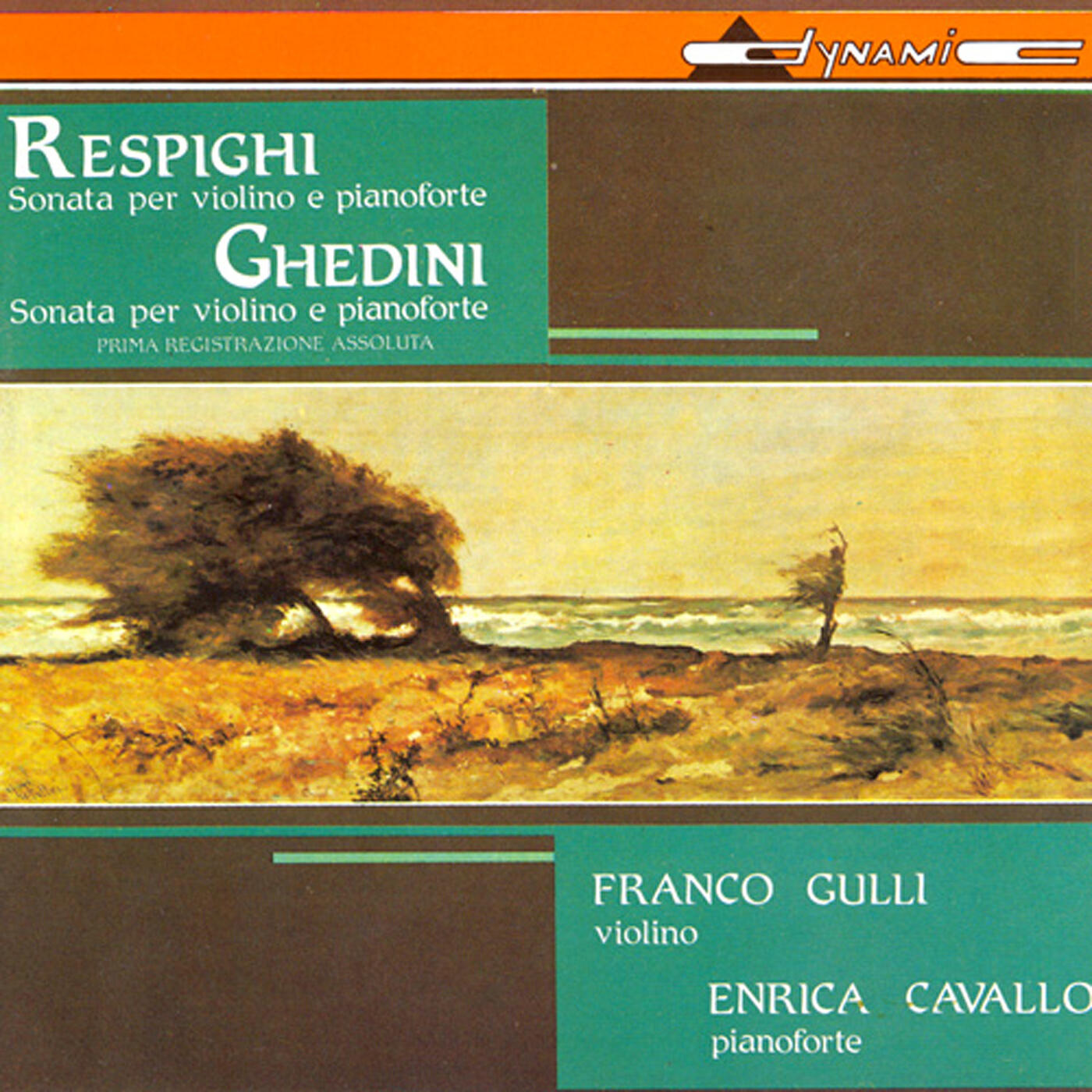 Релиз Respighi: Violin Sonata in B Minor / Ghedini: Violin Sonata No. 2