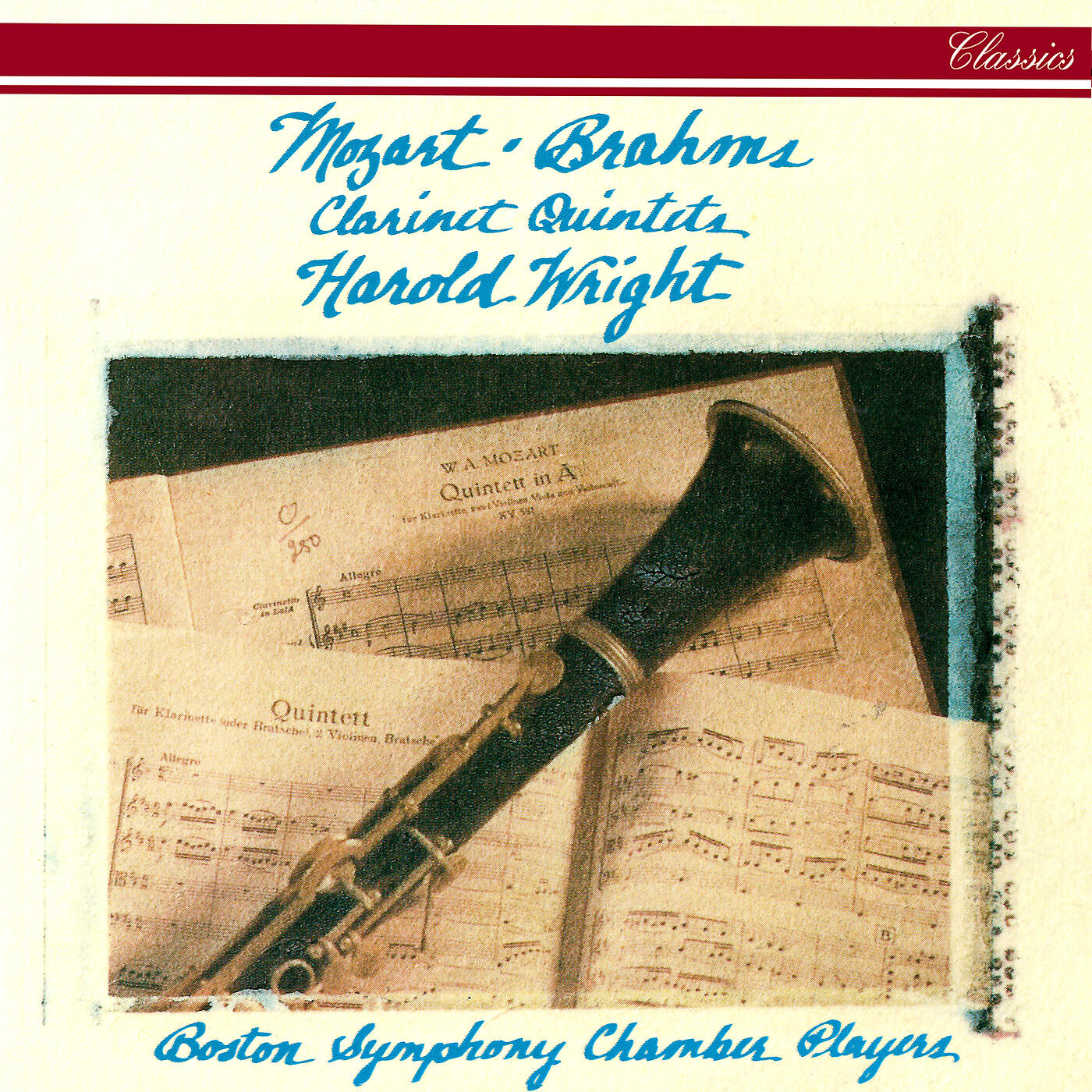 Релиз Mozart & Brahms: Clarinet Quintets