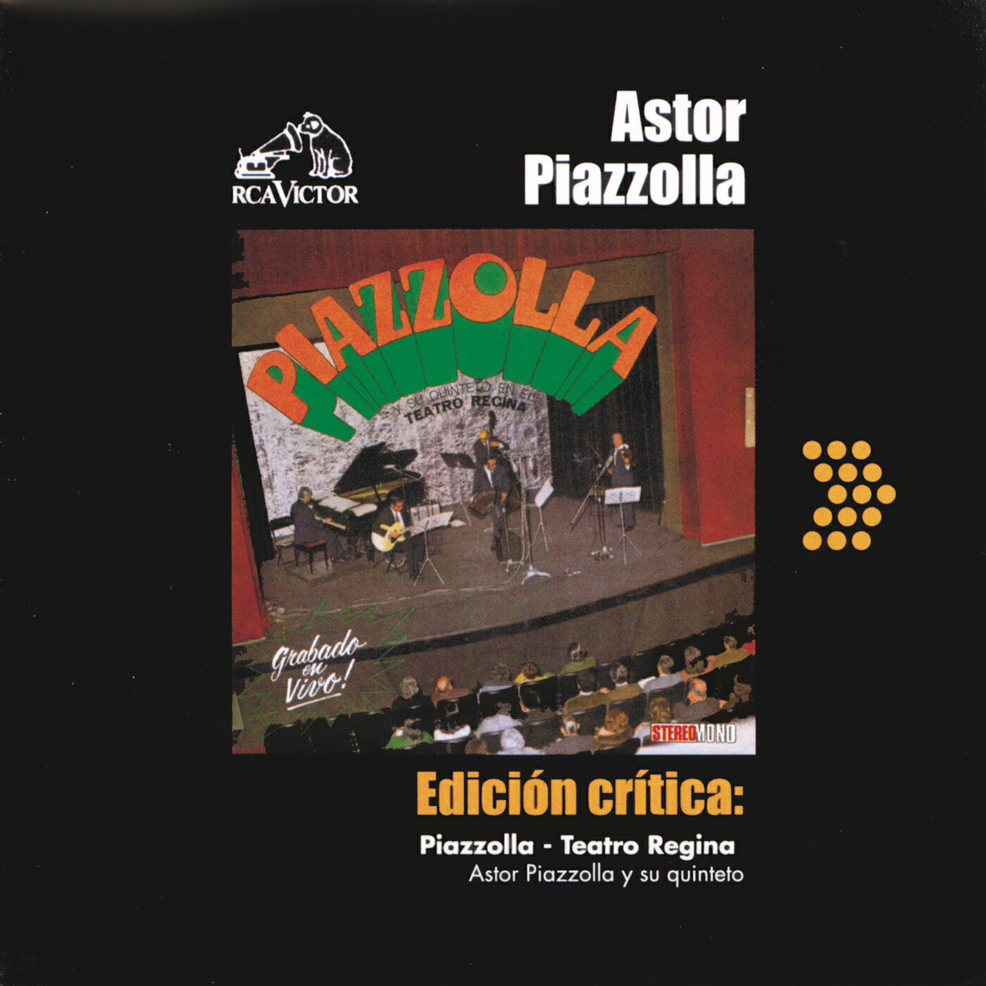 Релиз Edición Crítica: Piazzolla - Teatro Regina