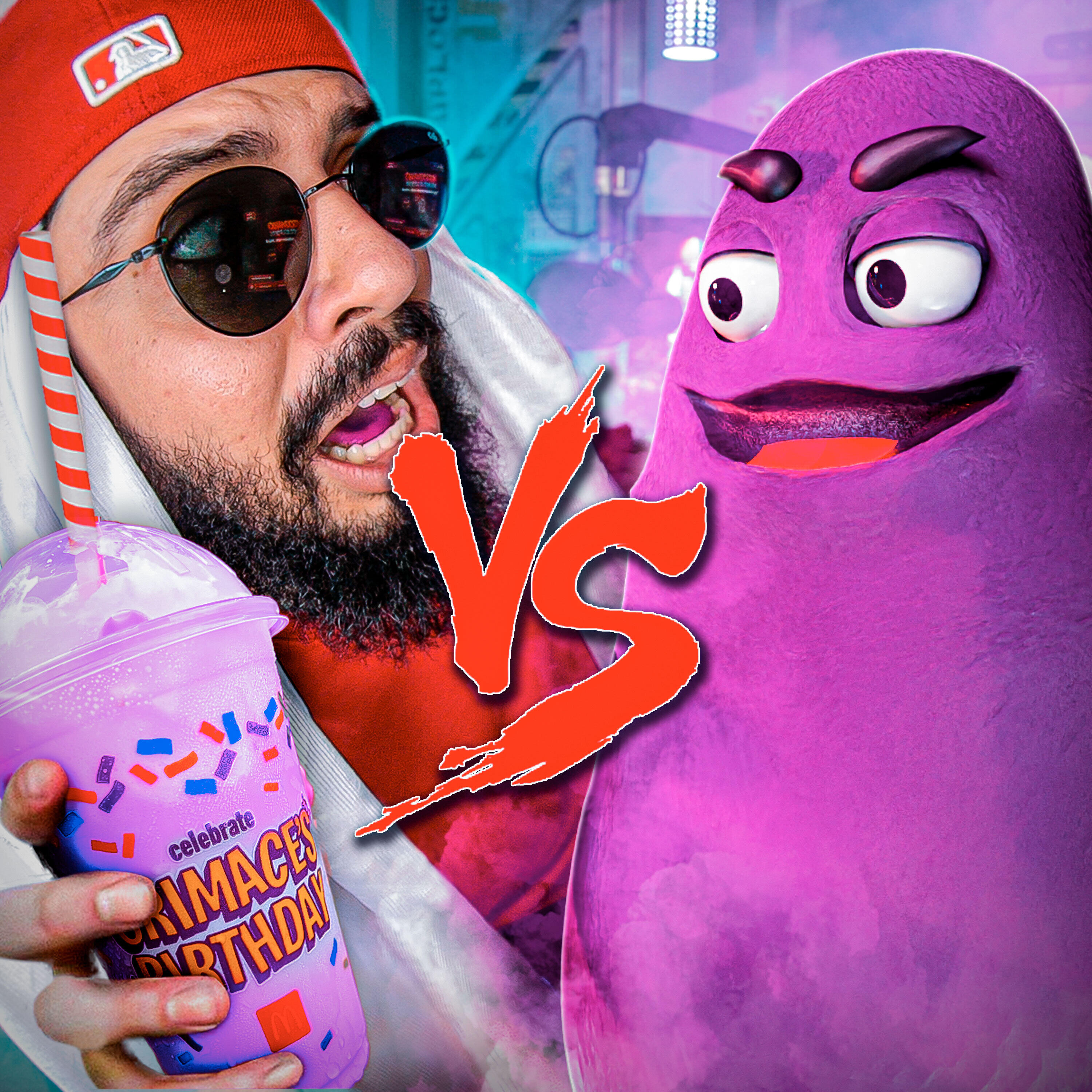 Релиз Grimace Shake Vs. Mussa - Batalha de Rap