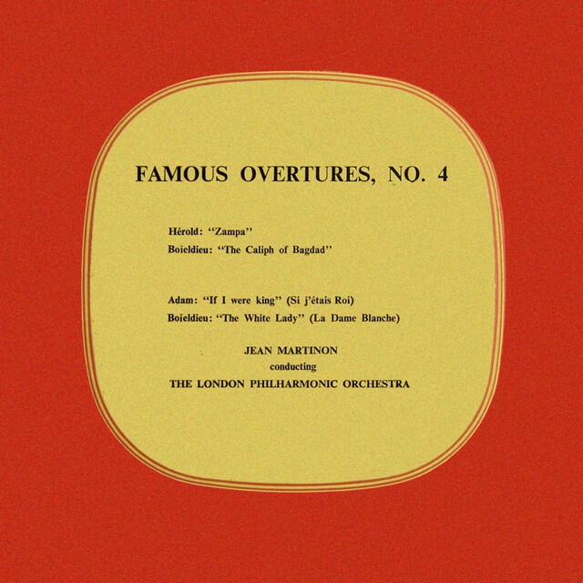 Релиз Famous Overtures, No. 4