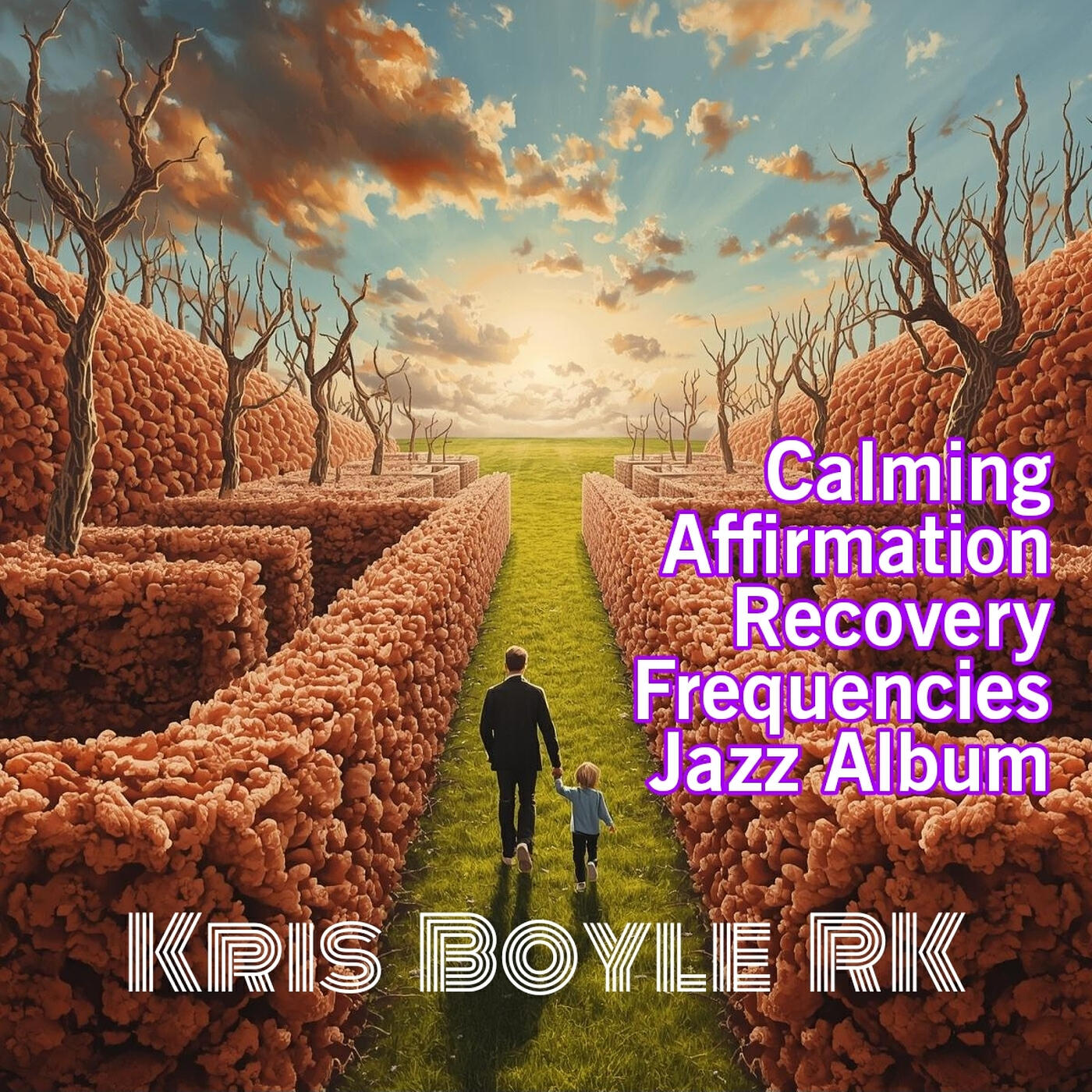 Релиз Calming Affirmation Recovery Frequencies Jazz Album