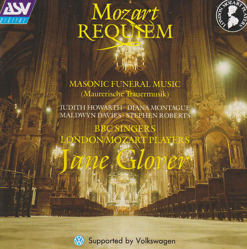 Релиз Mozart: Requiem; Maurerische Trauermusik