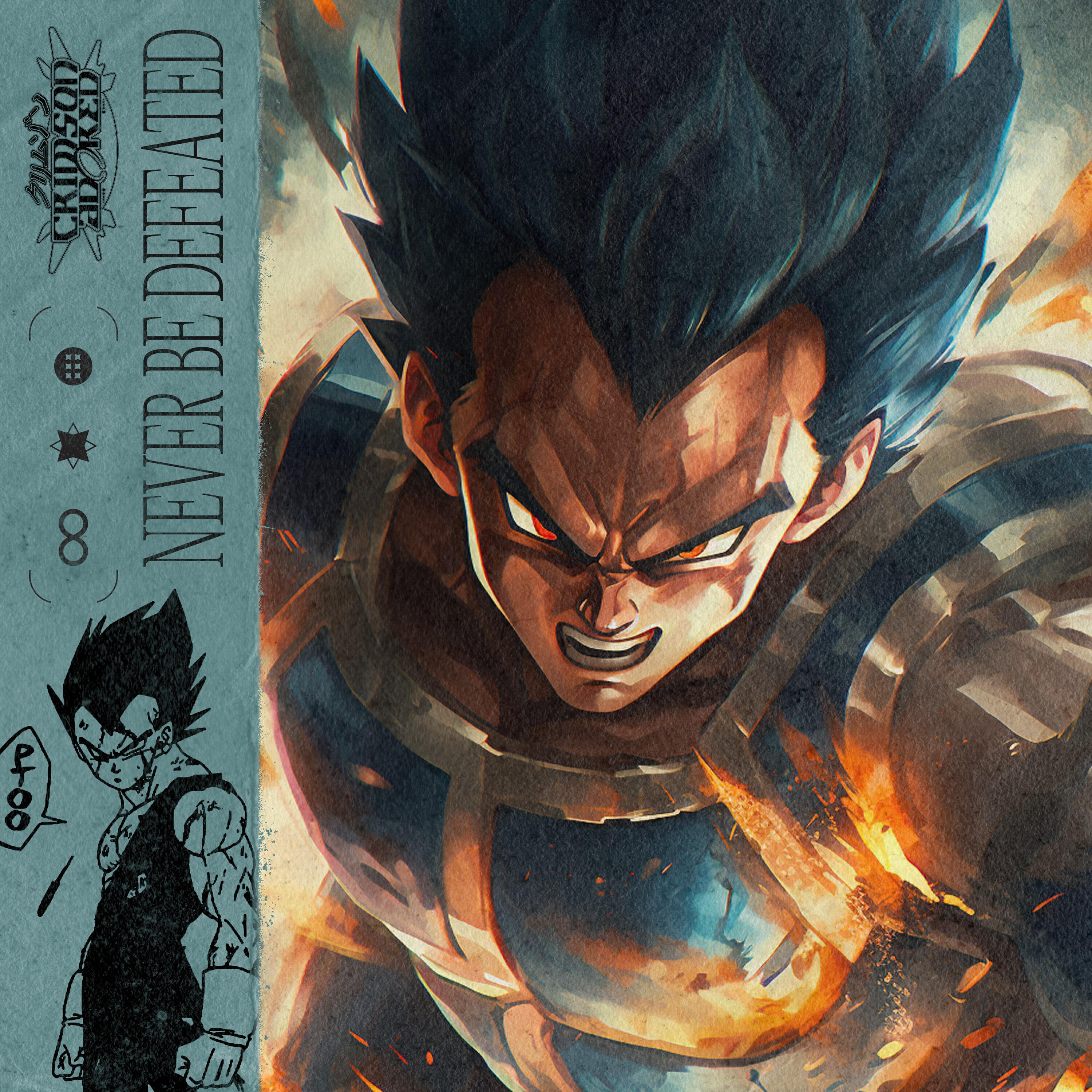 Релиз Never Be Defeated (Vegeta Song)