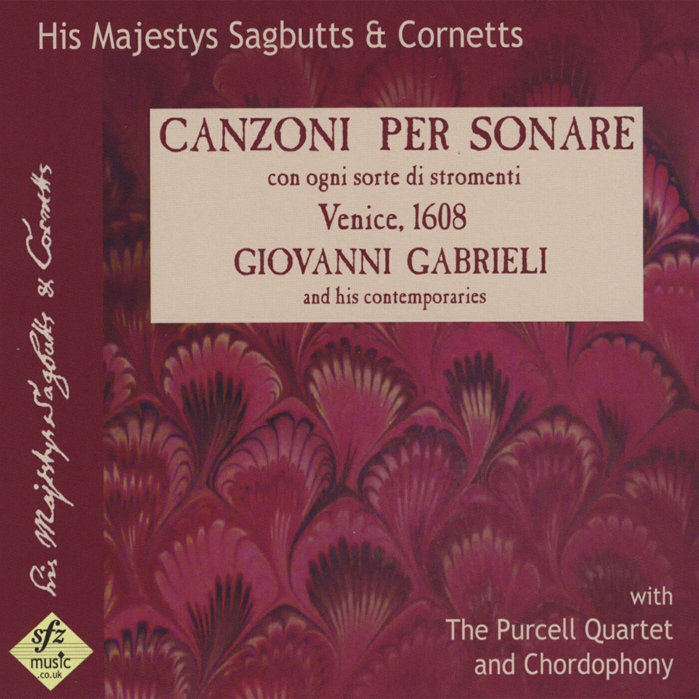 Релиз Canzoni Per Sonare, Venice, 1608