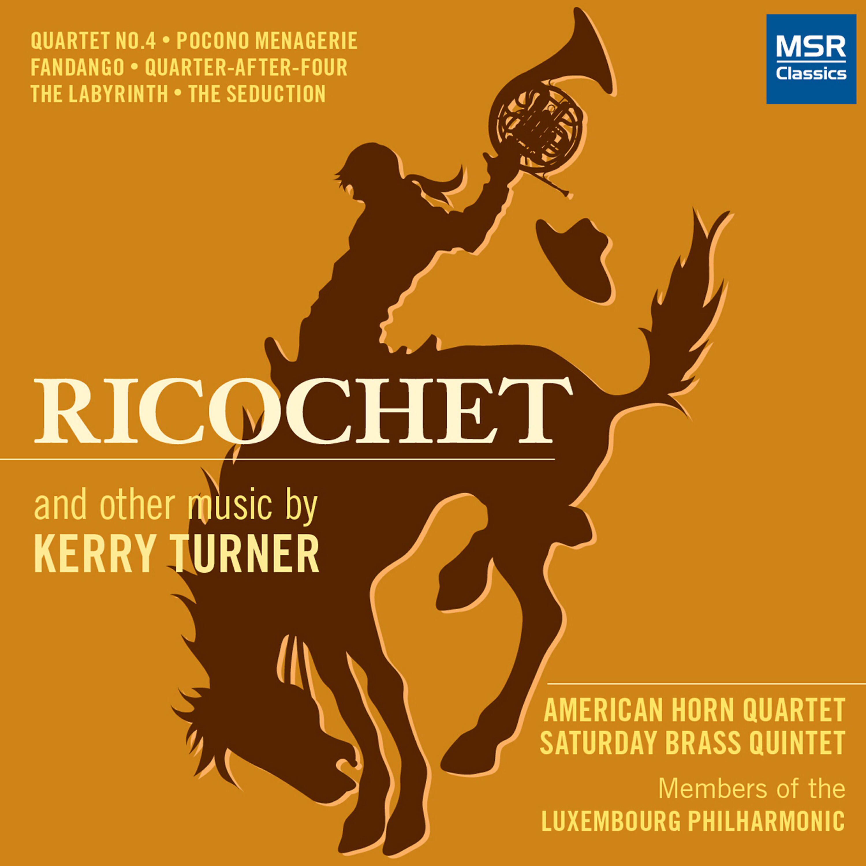 Релиз Ricochet and Other Music by Kerry Turner