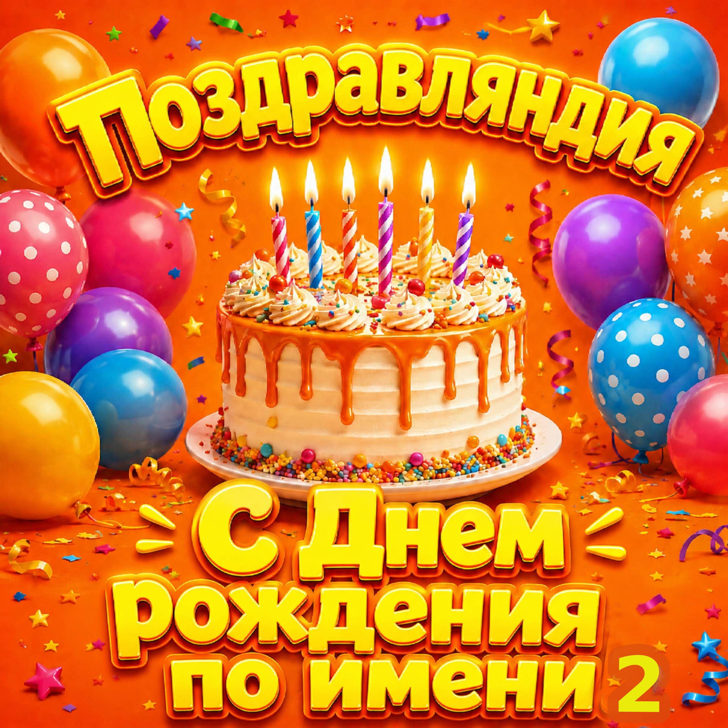 Релиз С Днем рождения по имени 2