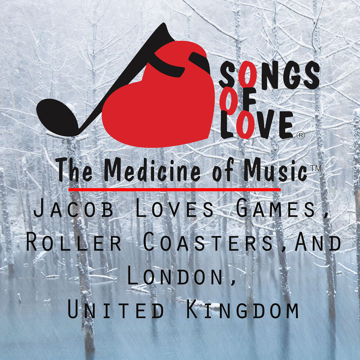 Постер альбома Jacob Loves Games, Roller Coasters, and London, United Kingdom
