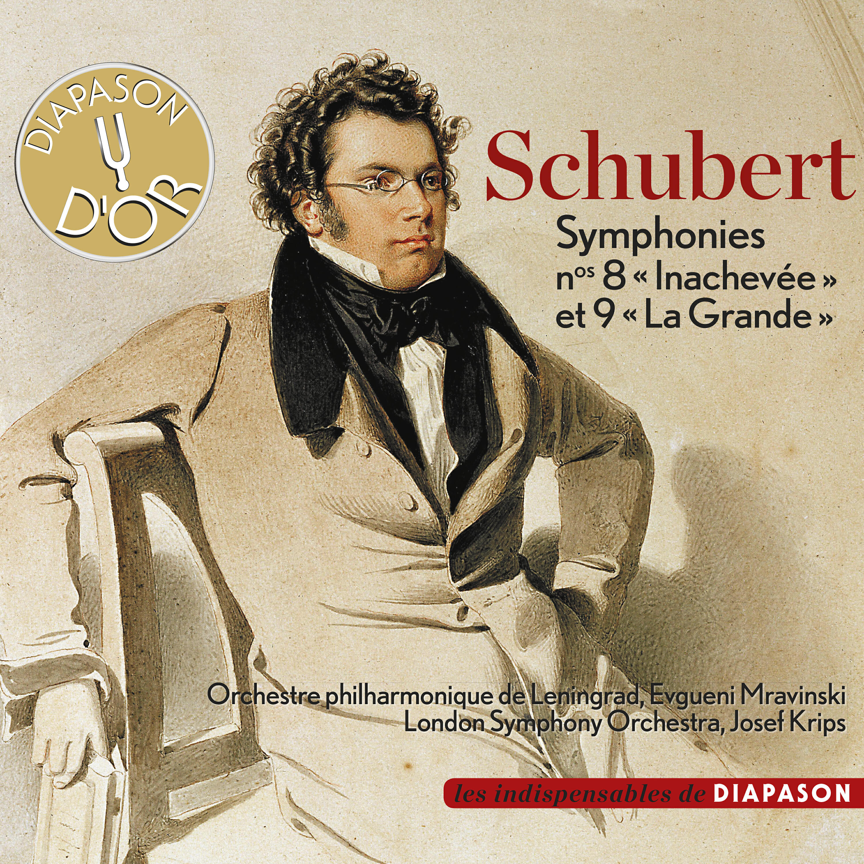 Релиз Schubert: Symphonie No. 8 "Inachevée" & No. 9 "La Grande" (Les indispensables de Diapason)