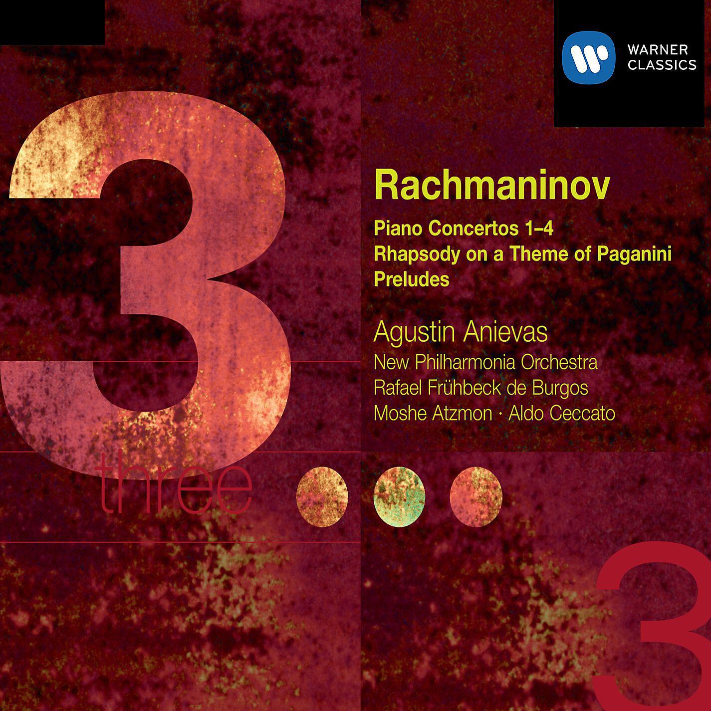 Релиз Rachmaninov: Piano Concertos Nos. 1 - 4, Rhapsody on a Theme of Paganini & Preludes