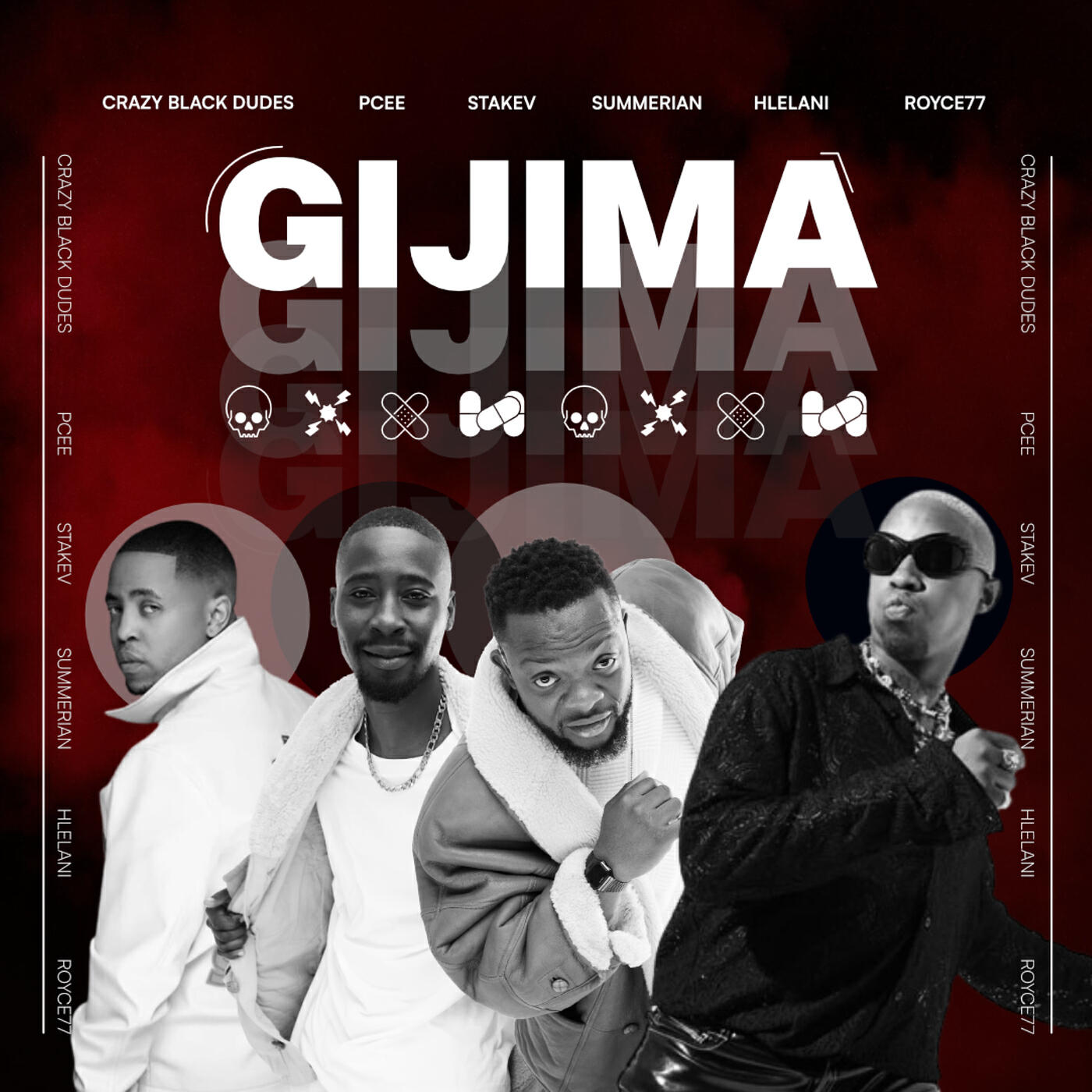 Скачать песню Crazy Black Dudes, PCEE, Hlelani - Gijima бесплатно в MP3 для Android и iOS