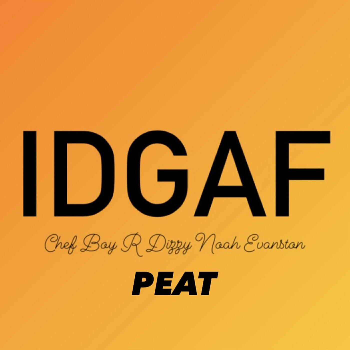 Релиз Idgaf (Peat)