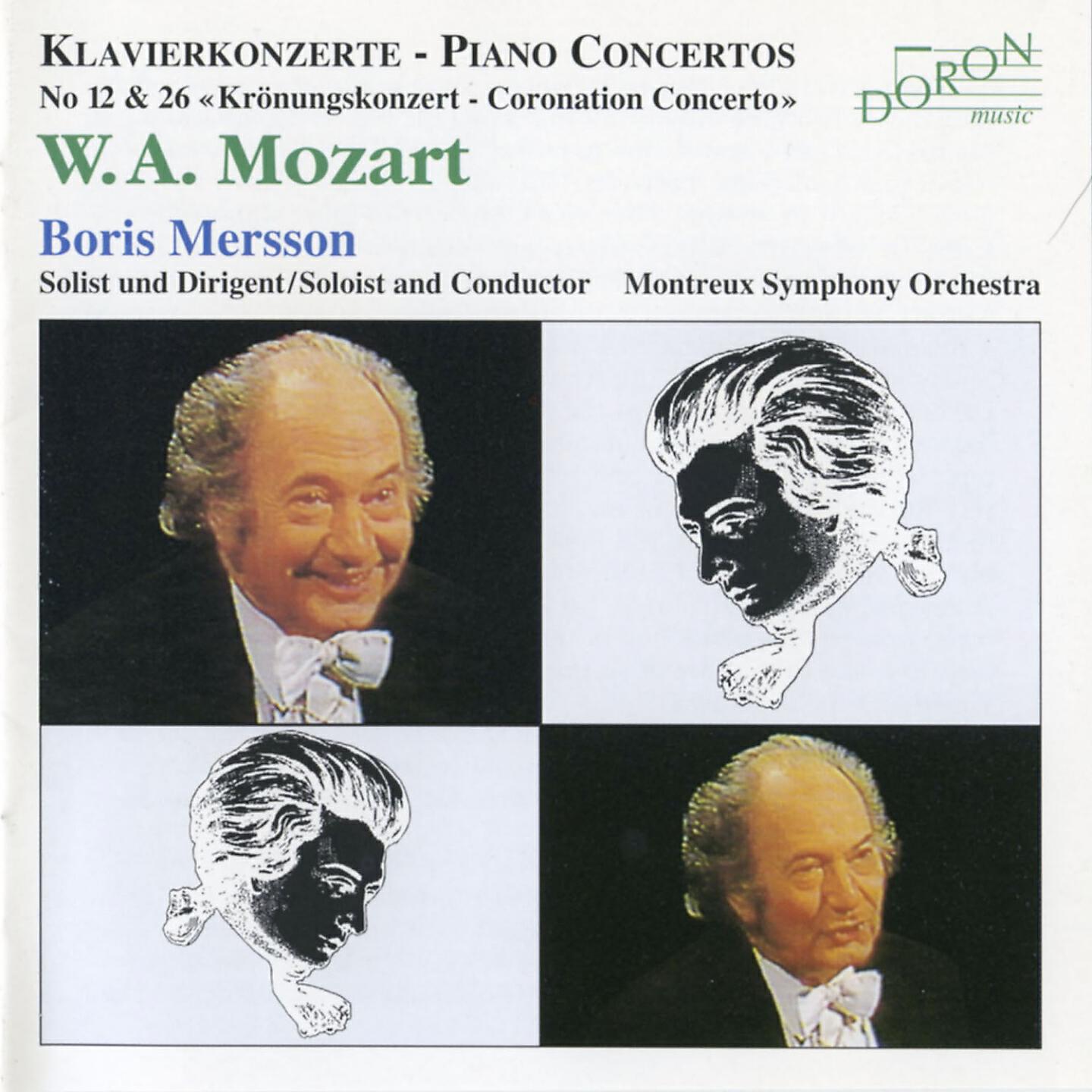 Релиз Mozart: Piano Concertos Nos. 26 & 12