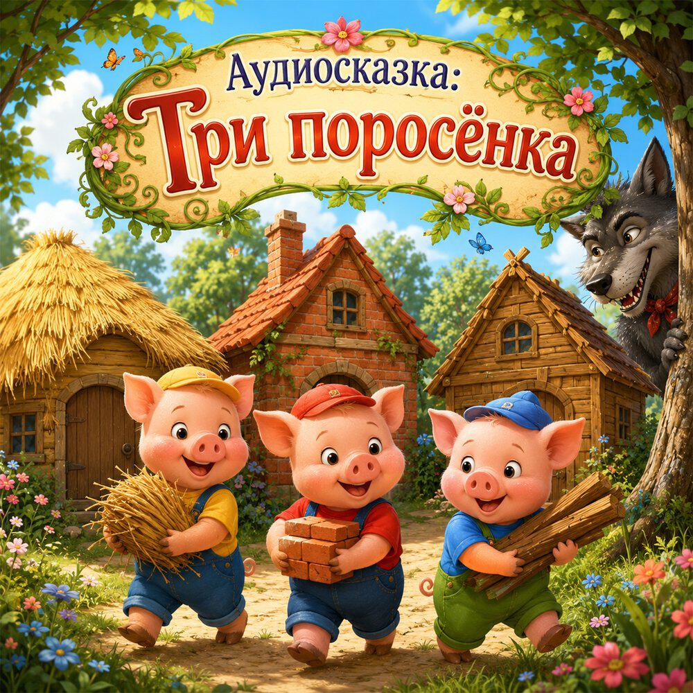 Релиз Аудиосказка: Три поросёнка