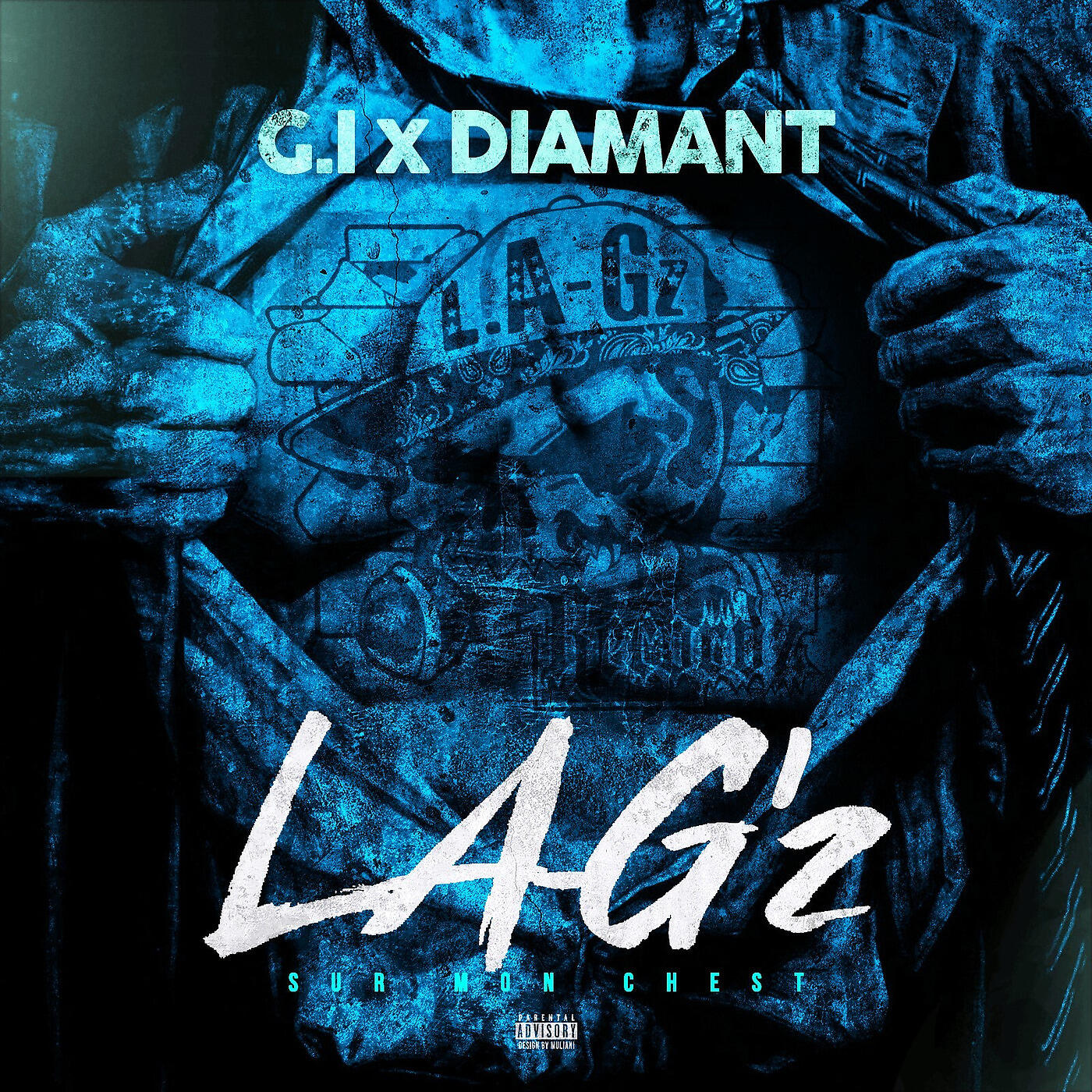 Скачать песню Gi, Diamant - lag'z sur mon chest бесплатно в MP3 для Android и iOS
